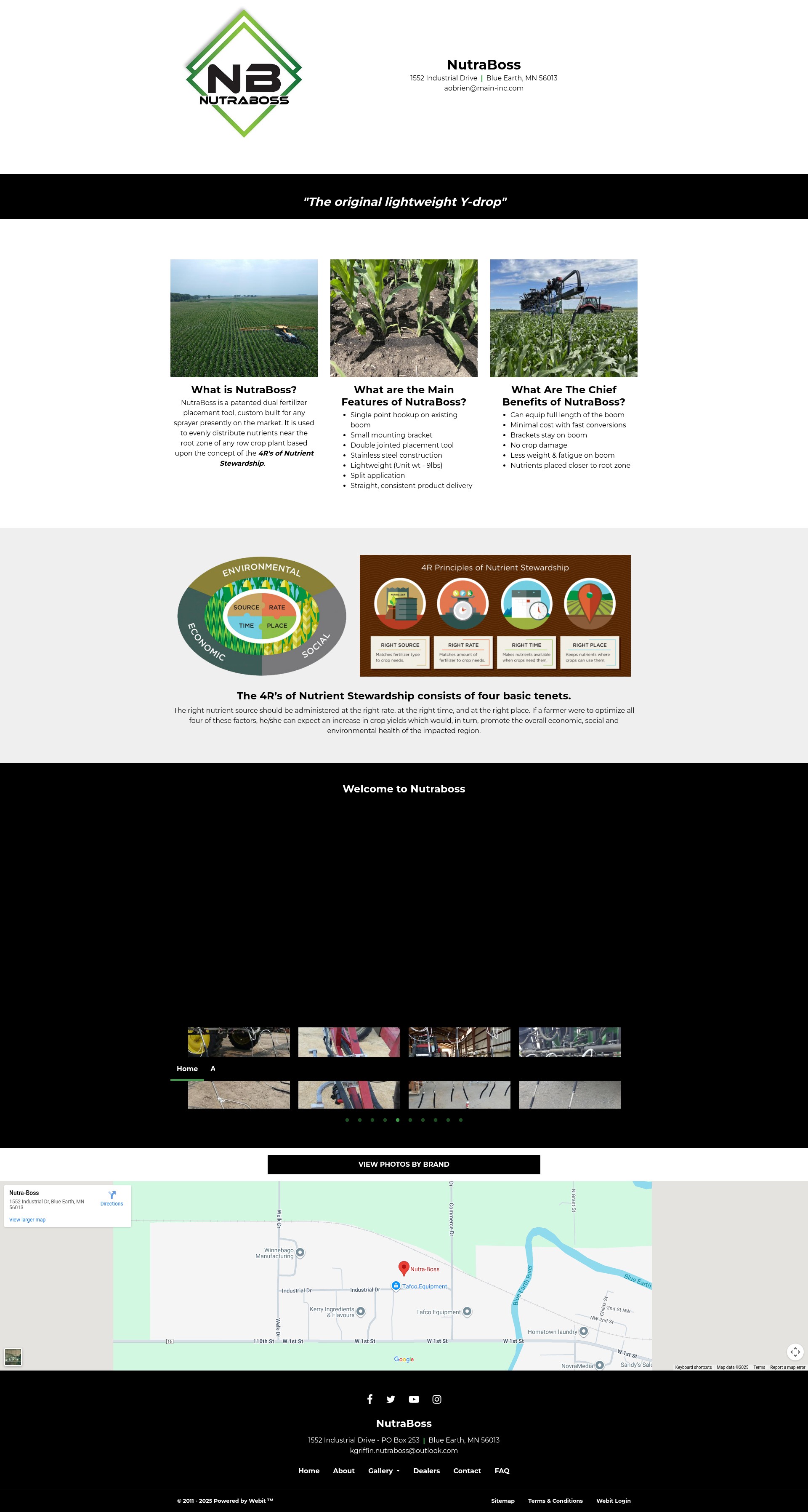 Screenshot of www.nutra-boss.com