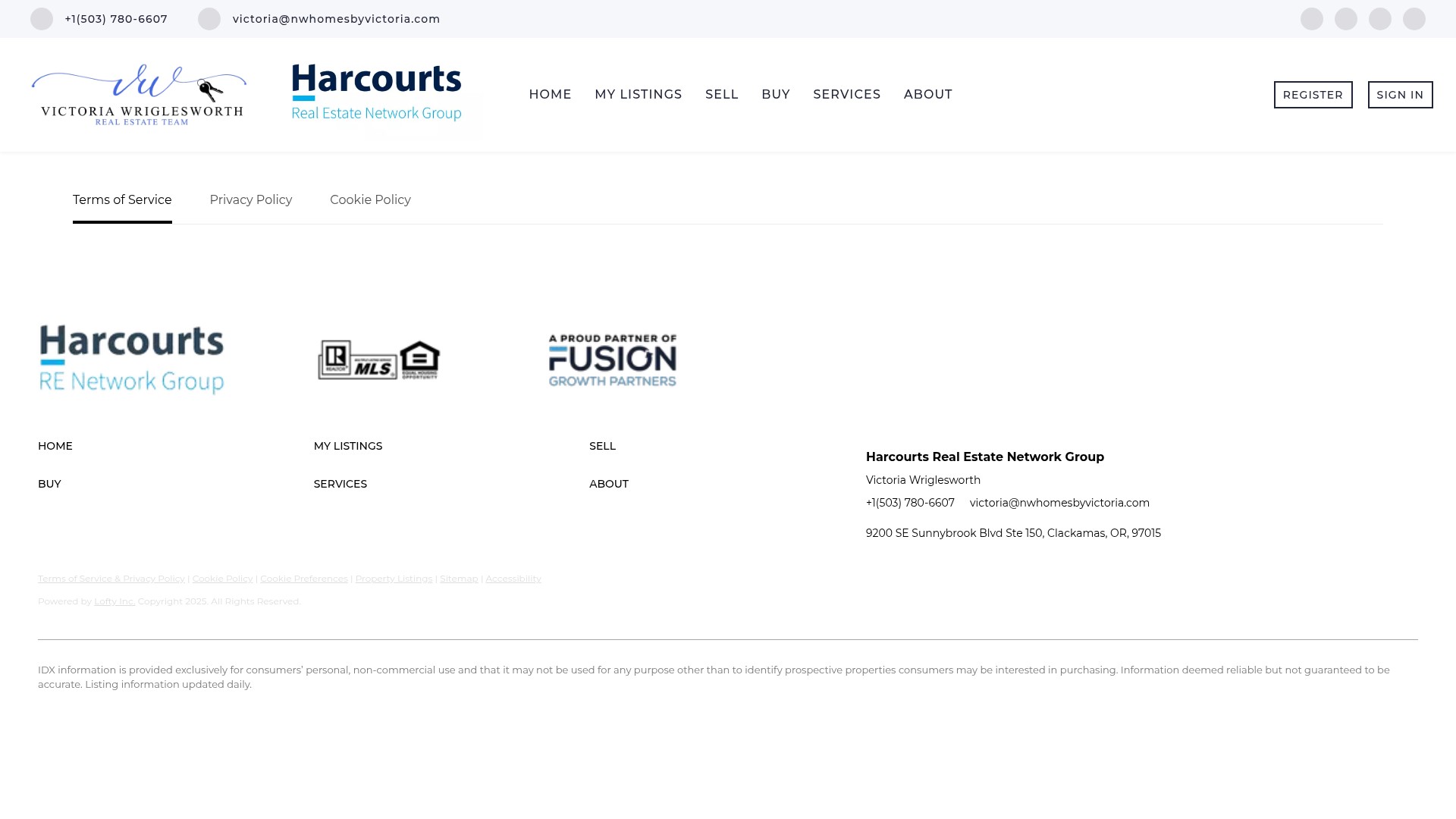Screenshot of www.nwhomesbyvictoria.com