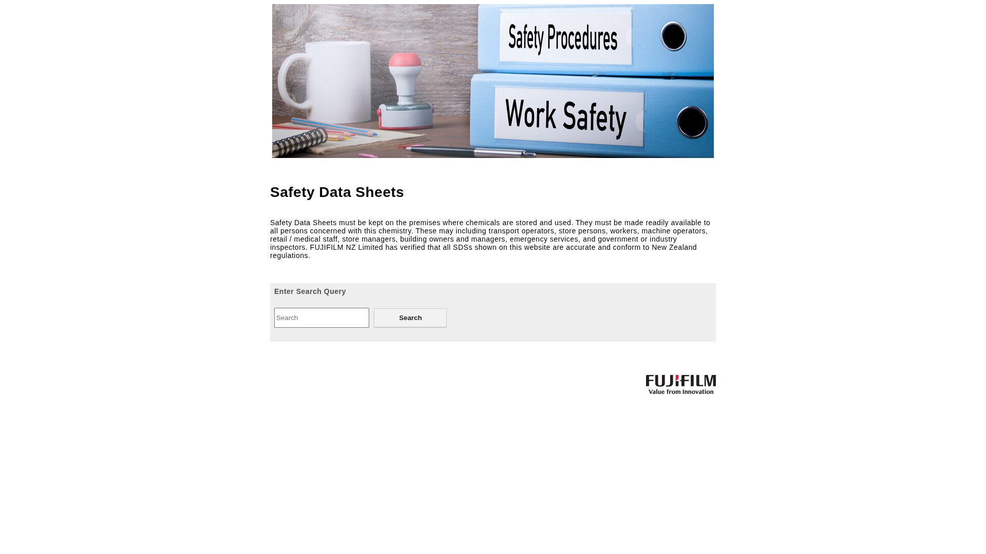 Screenshot of www.nz.fujifilm.co.nz