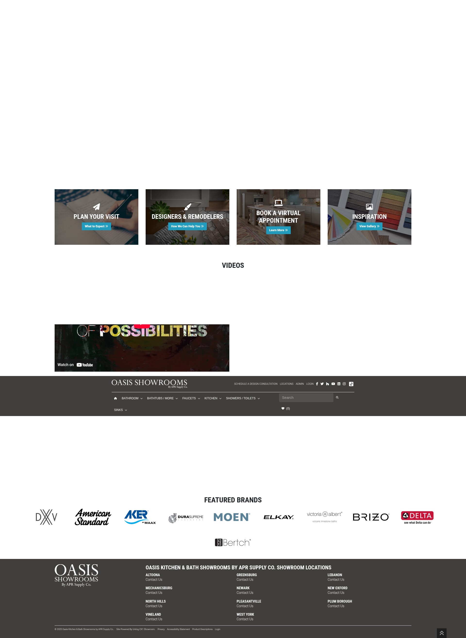 Screenshot of www.oasisshowroom.com