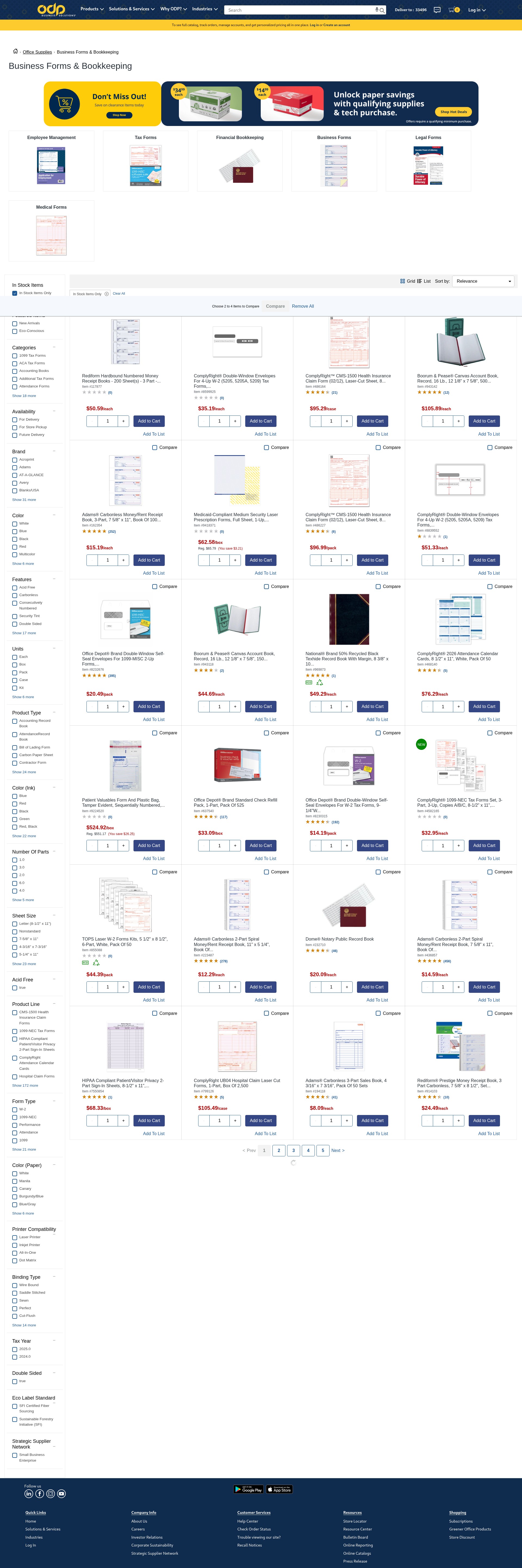 Screenshot of www.odpbusiness.com