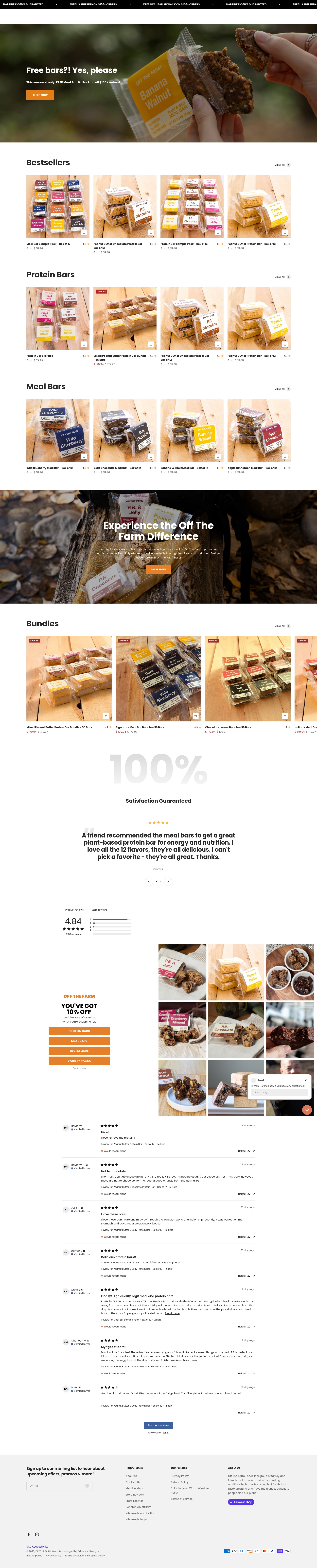 Screenshot of www.offthefarm.com