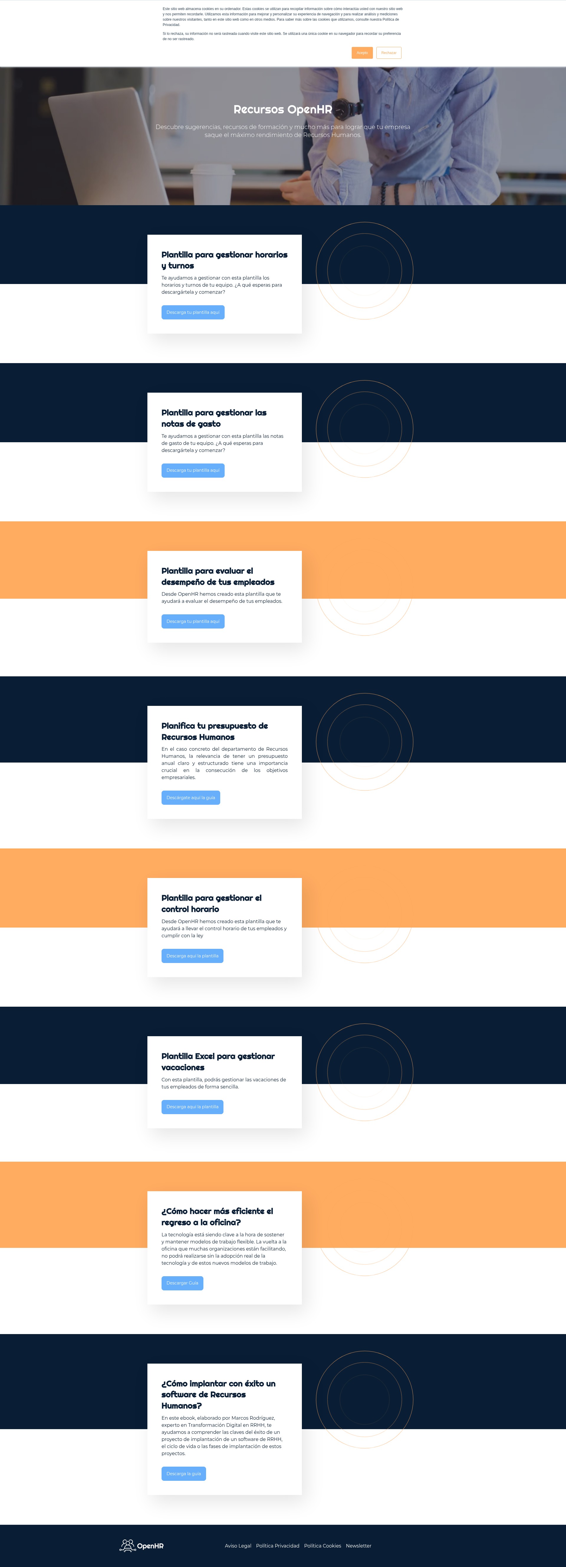 Screenshot of www.openhr.cloud