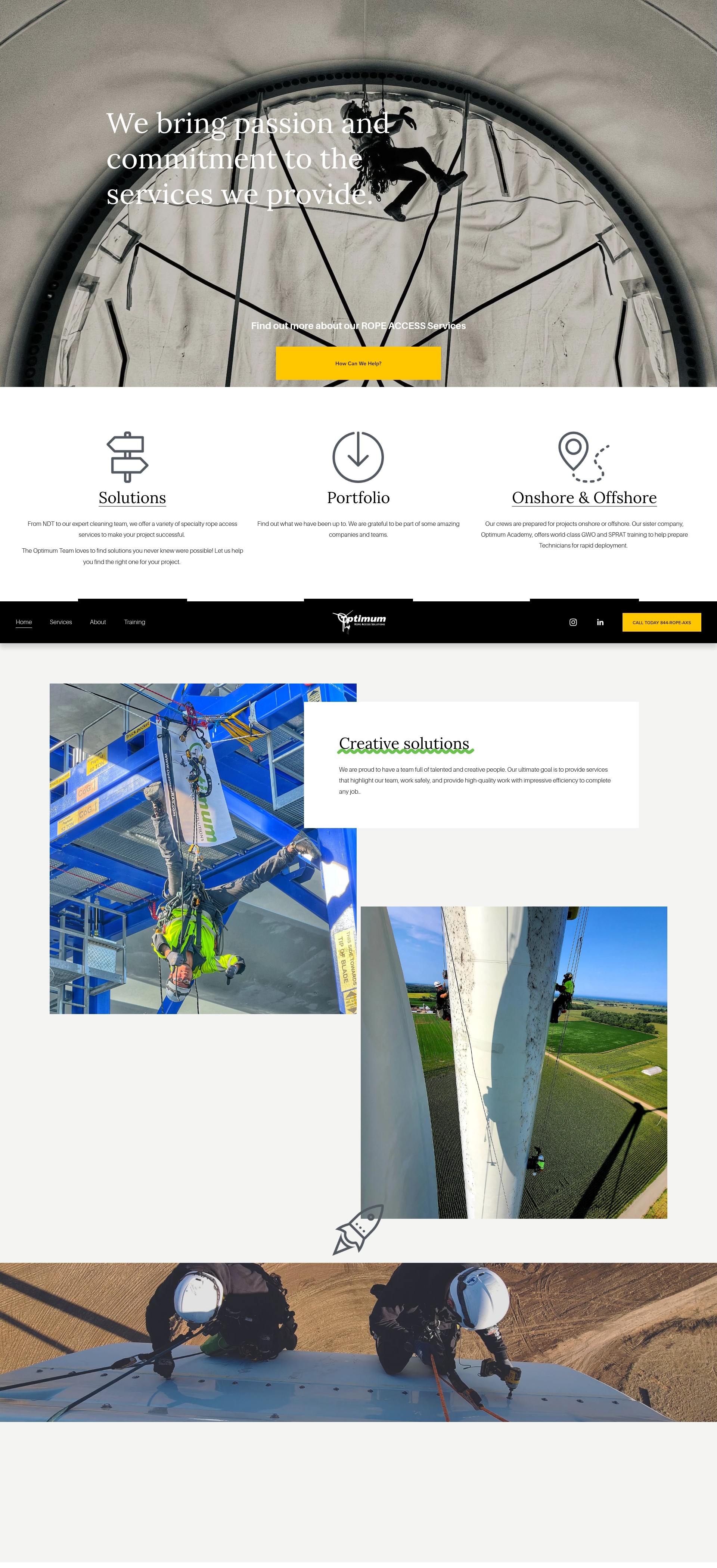 Screenshot of www.optimumras.com