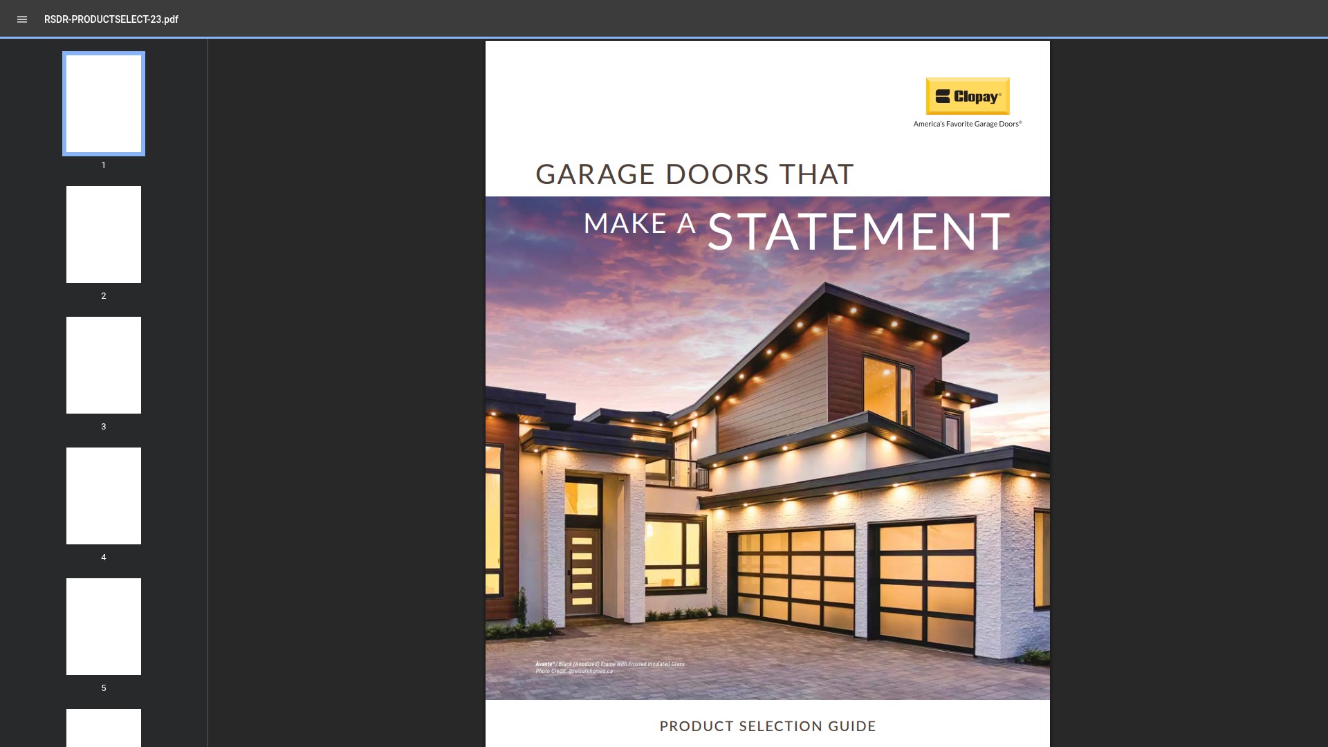 Screenshot of www.oregoncitygaragedoor.com