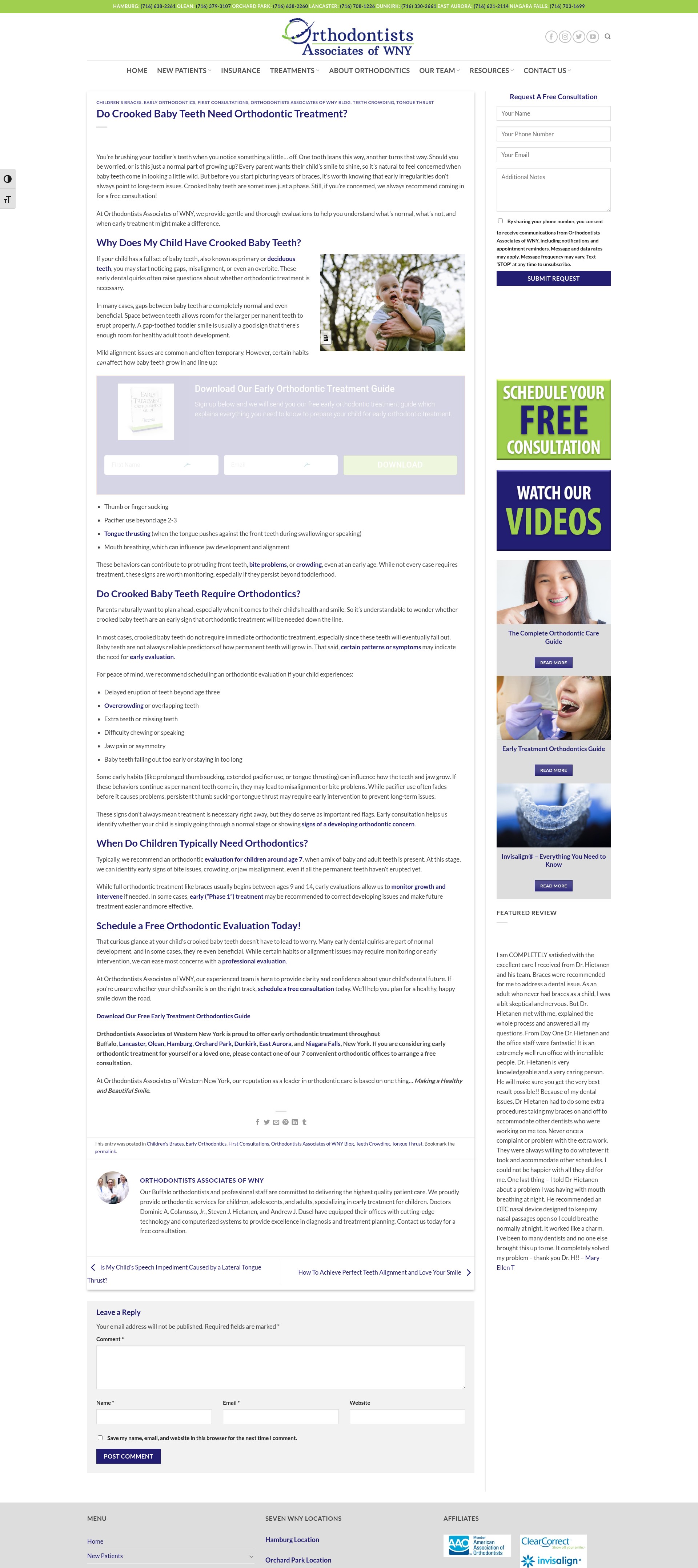 Screenshot of www.orthowny.com