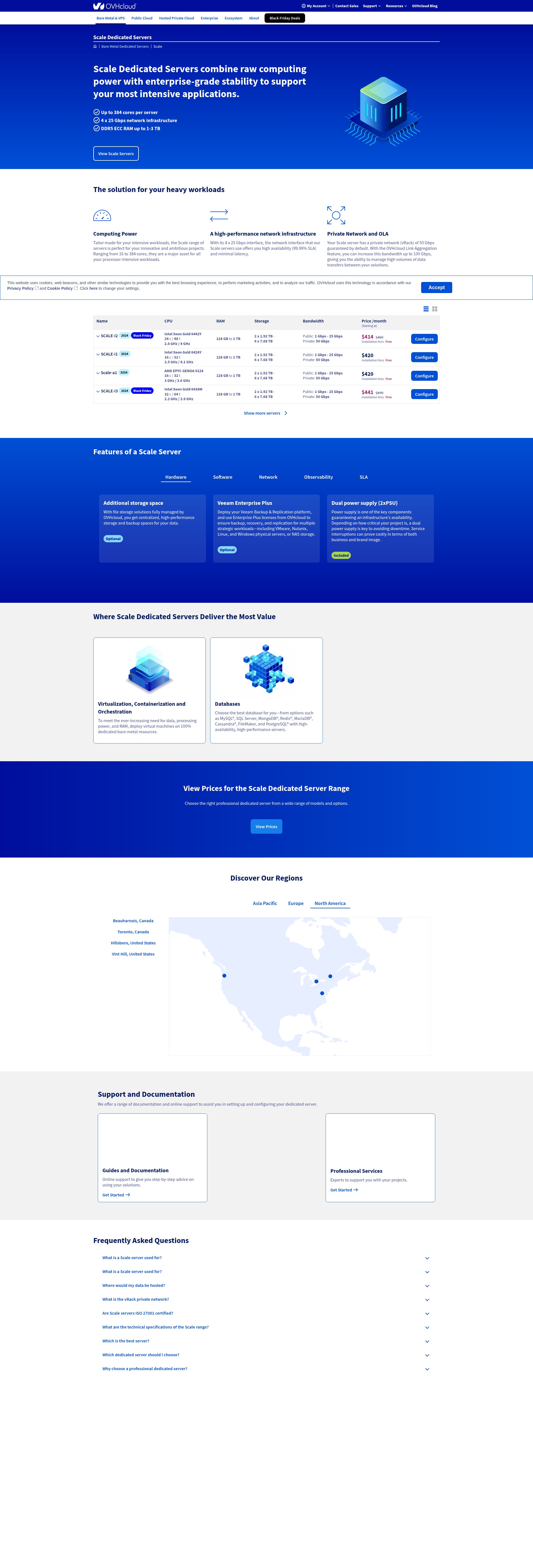 Screenshot of www.ovhcloud.com