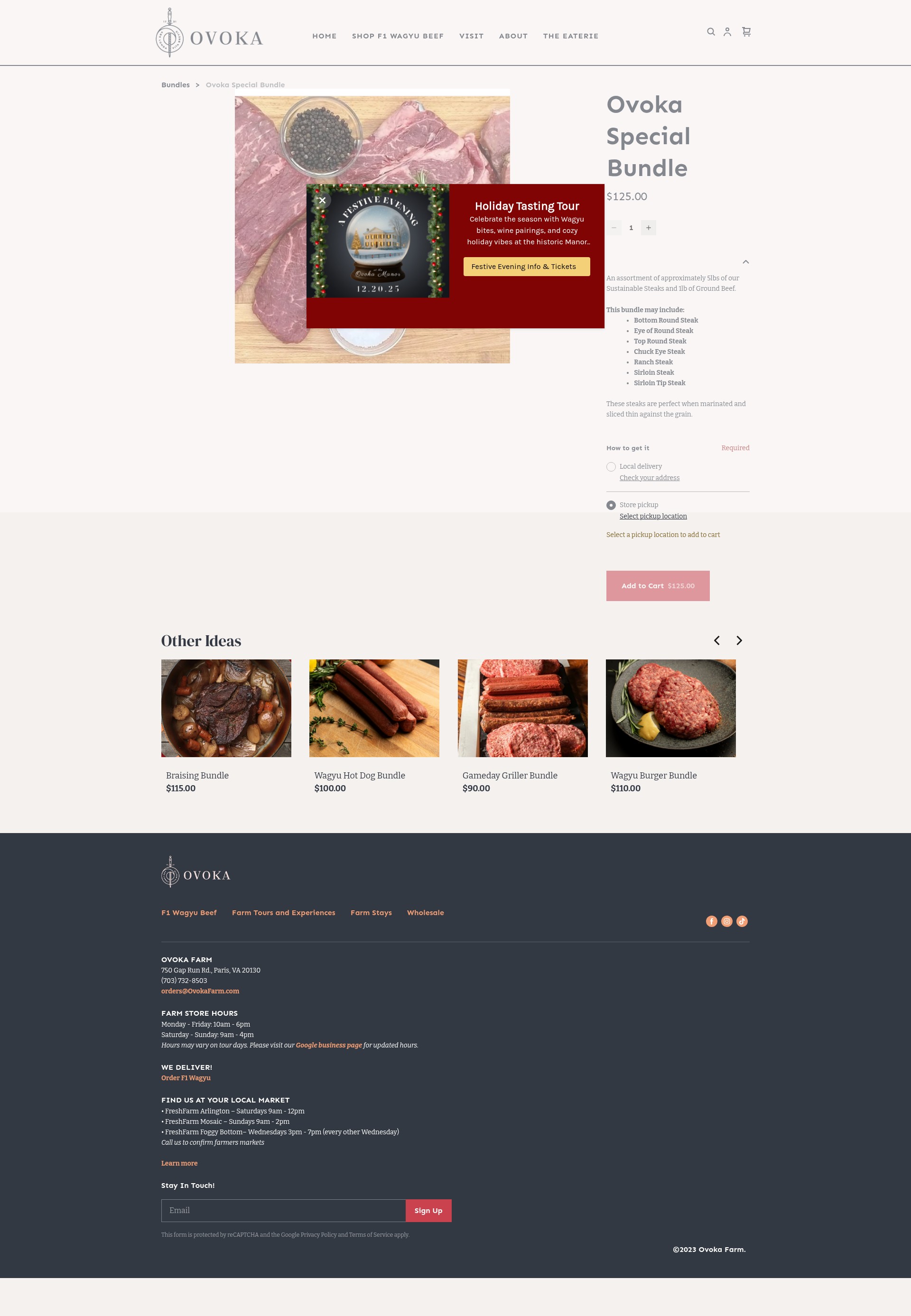 Screenshot of www.ovokafarm.com
