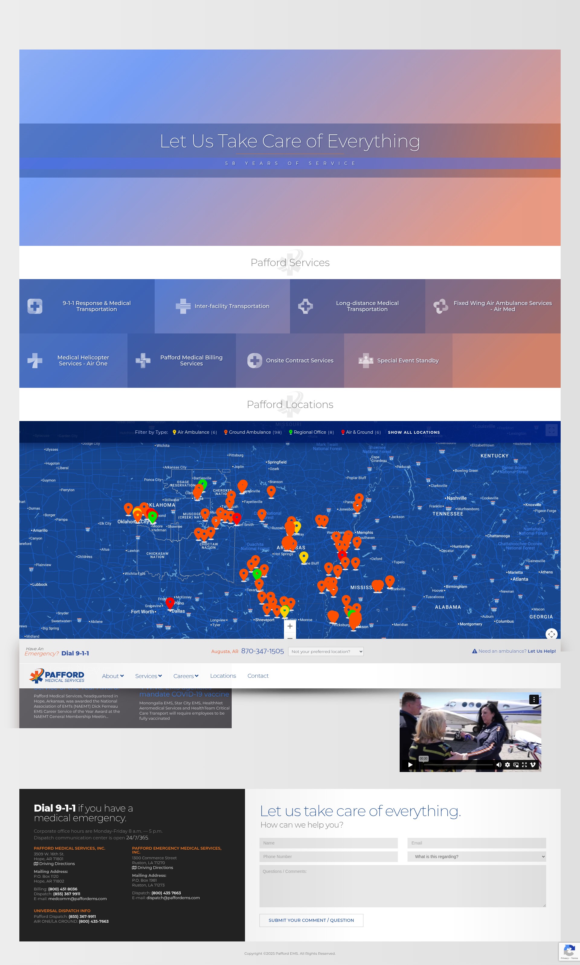 Screenshot of www.paffordems.com