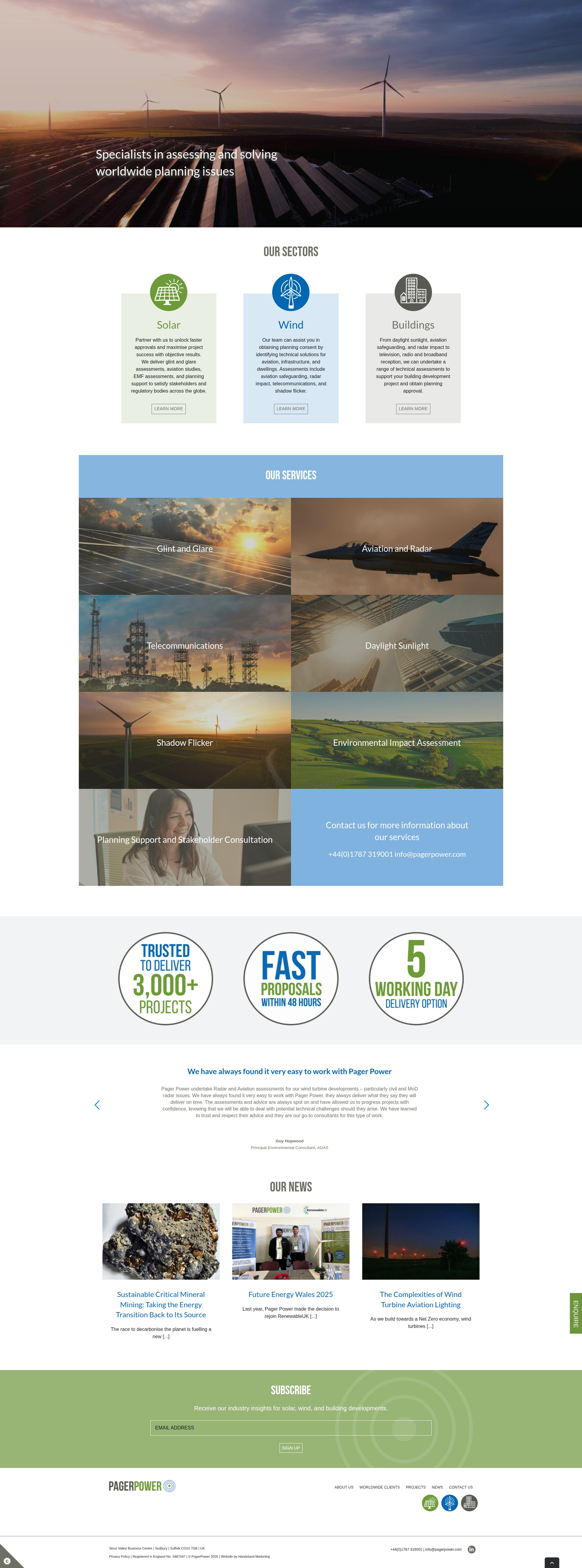 Screenshot of www.pagerpower.com