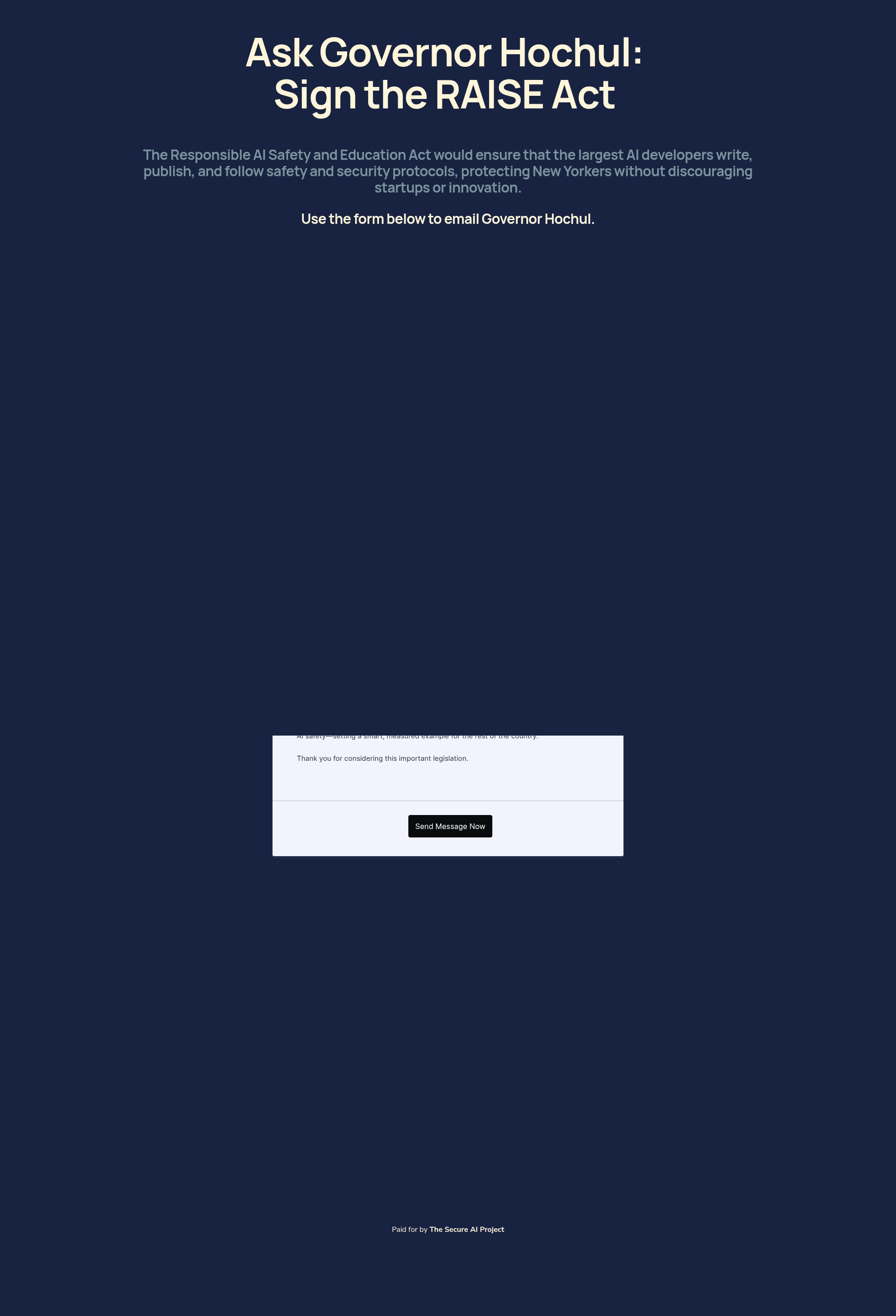 Screenshot of www.passraiseact.com