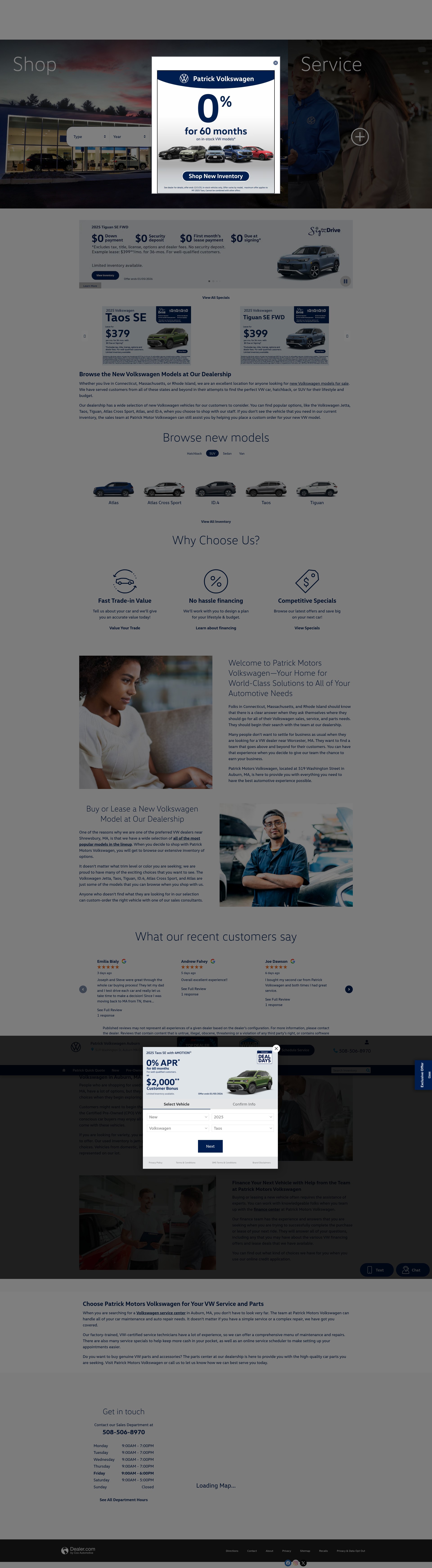 Screenshot of www.patrickvw.com