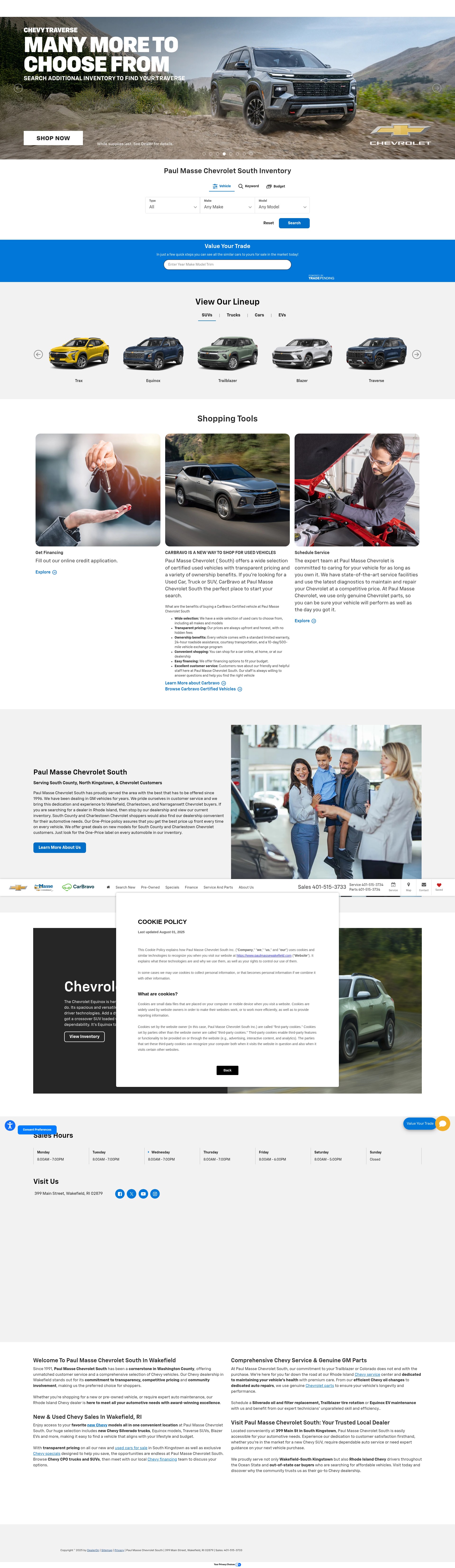 Screenshot of www.paulmassewakefield.com