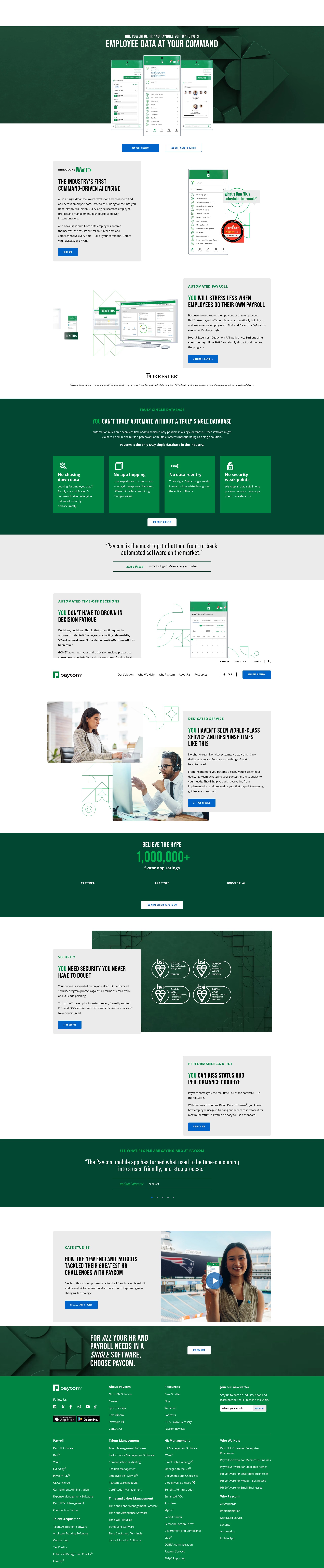 Screenshot of www.paycomonline.net