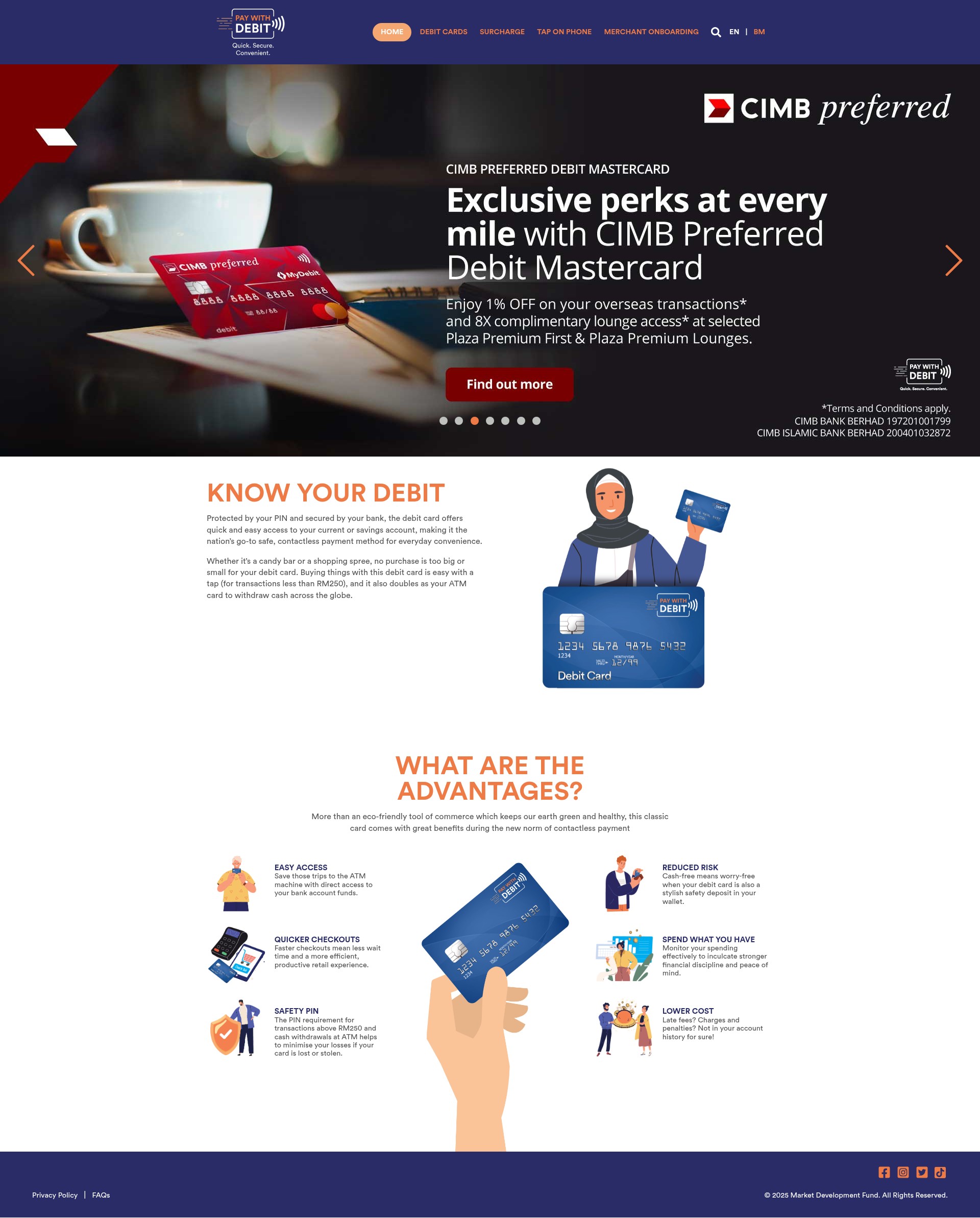 Screenshot of www.paywithdebit.com.my