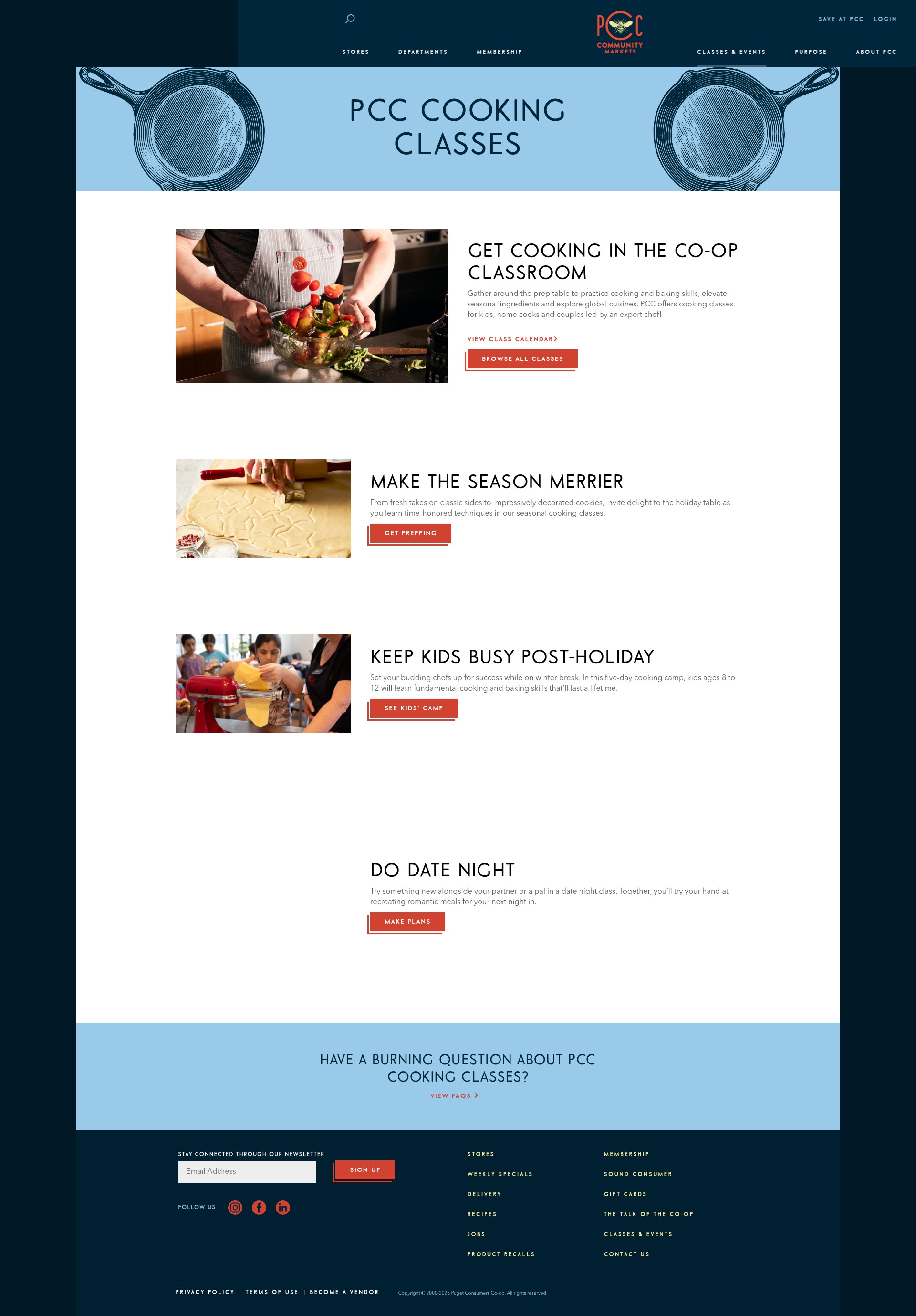 Screenshot of www.pccmarkets.com
