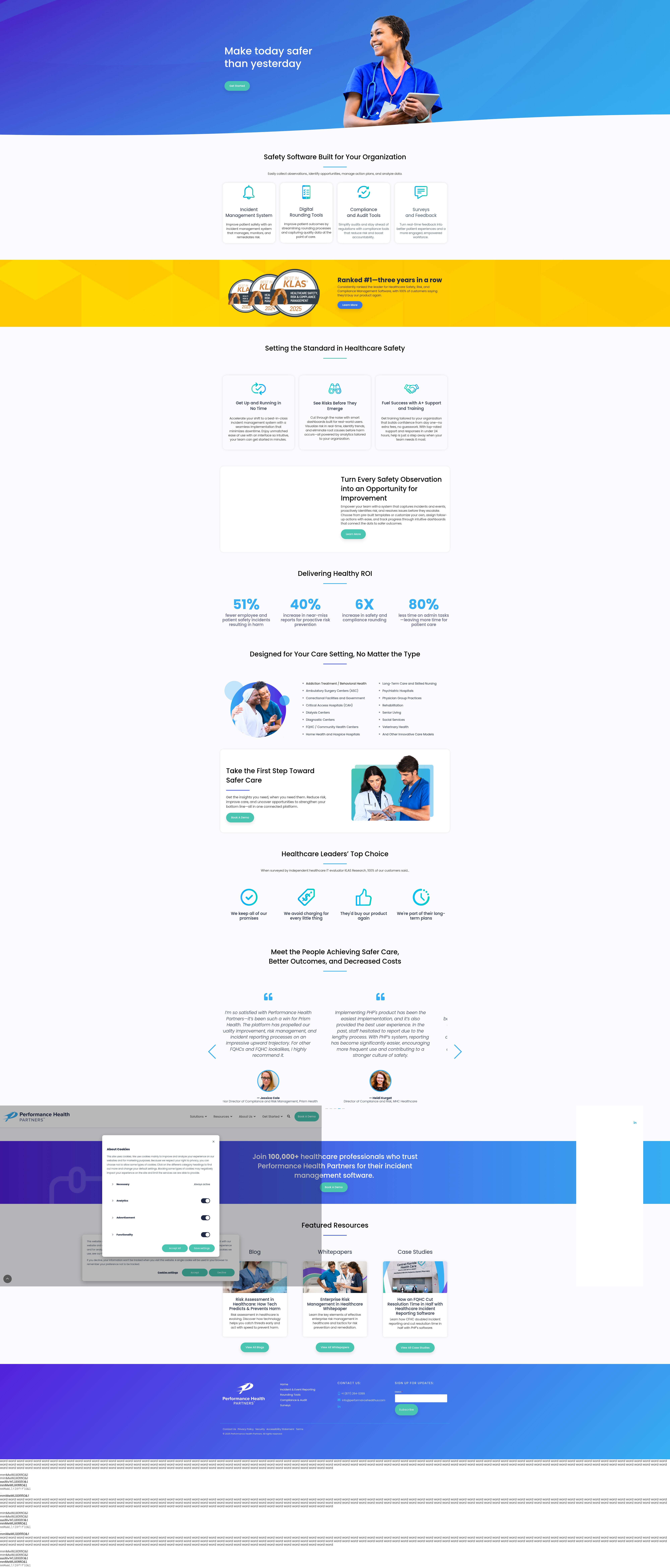 Screenshot of www.performancehealthus.com