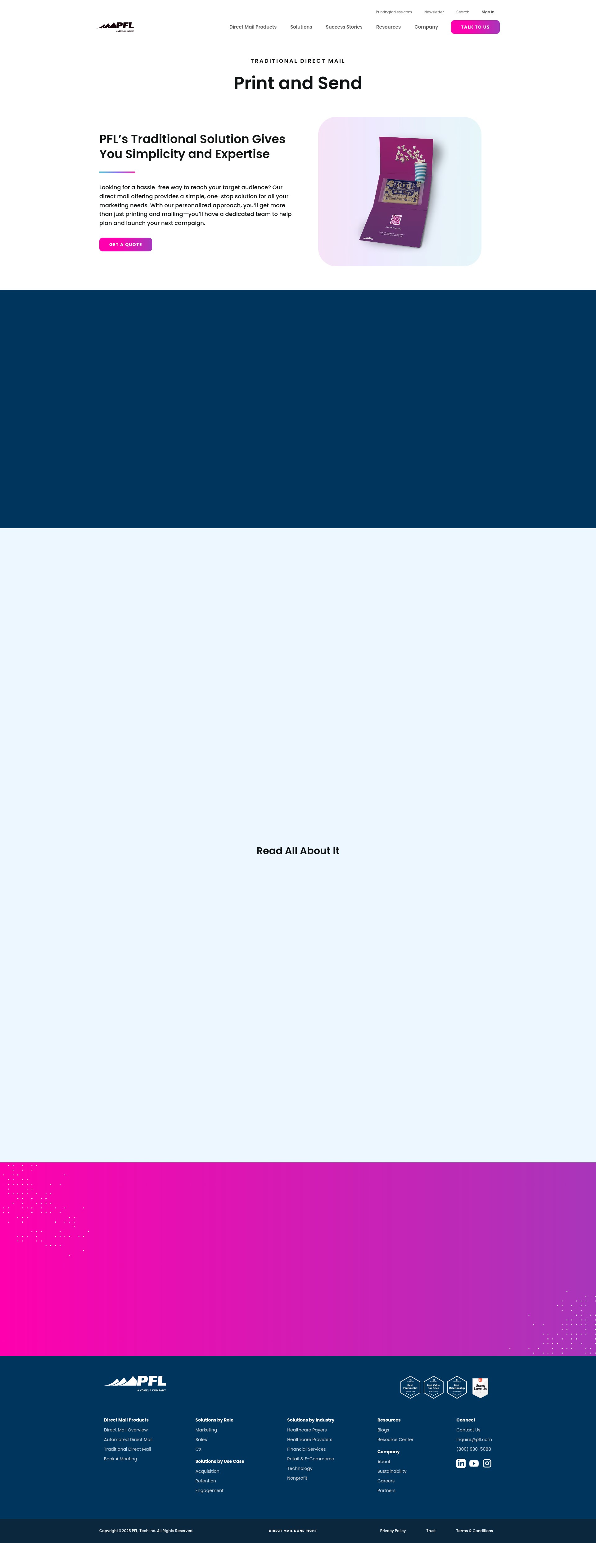Screenshot of www.pfl.com