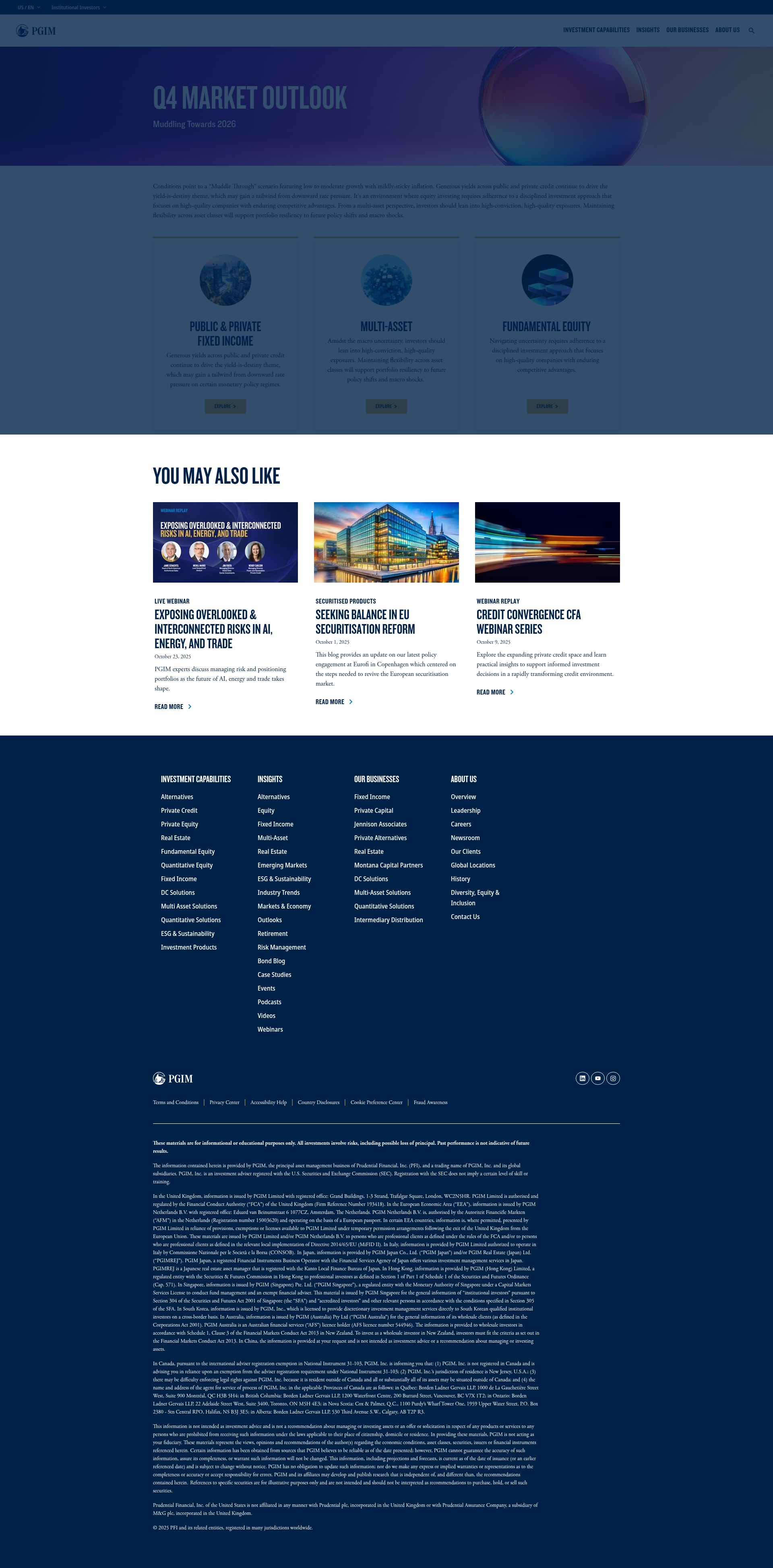Screenshot of www.pgim.com