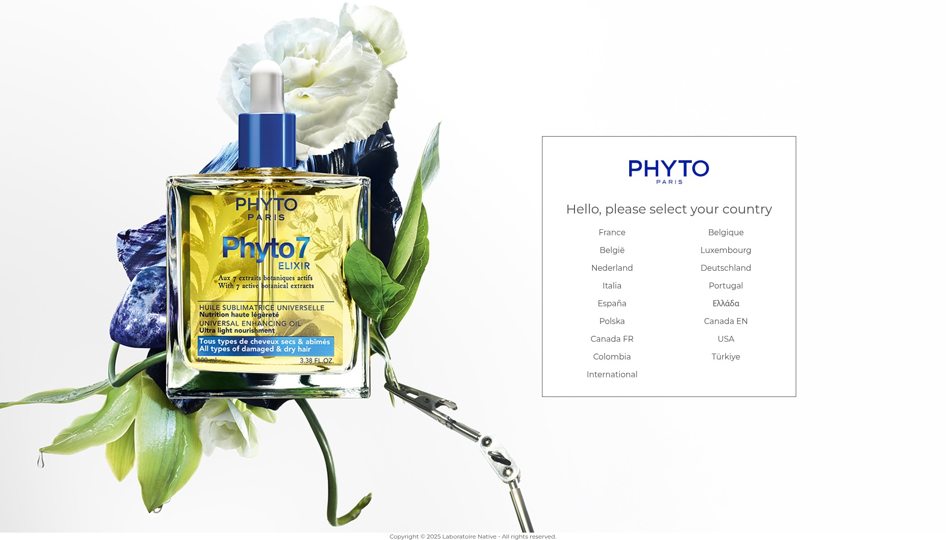 Screenshot of www.phyto.com