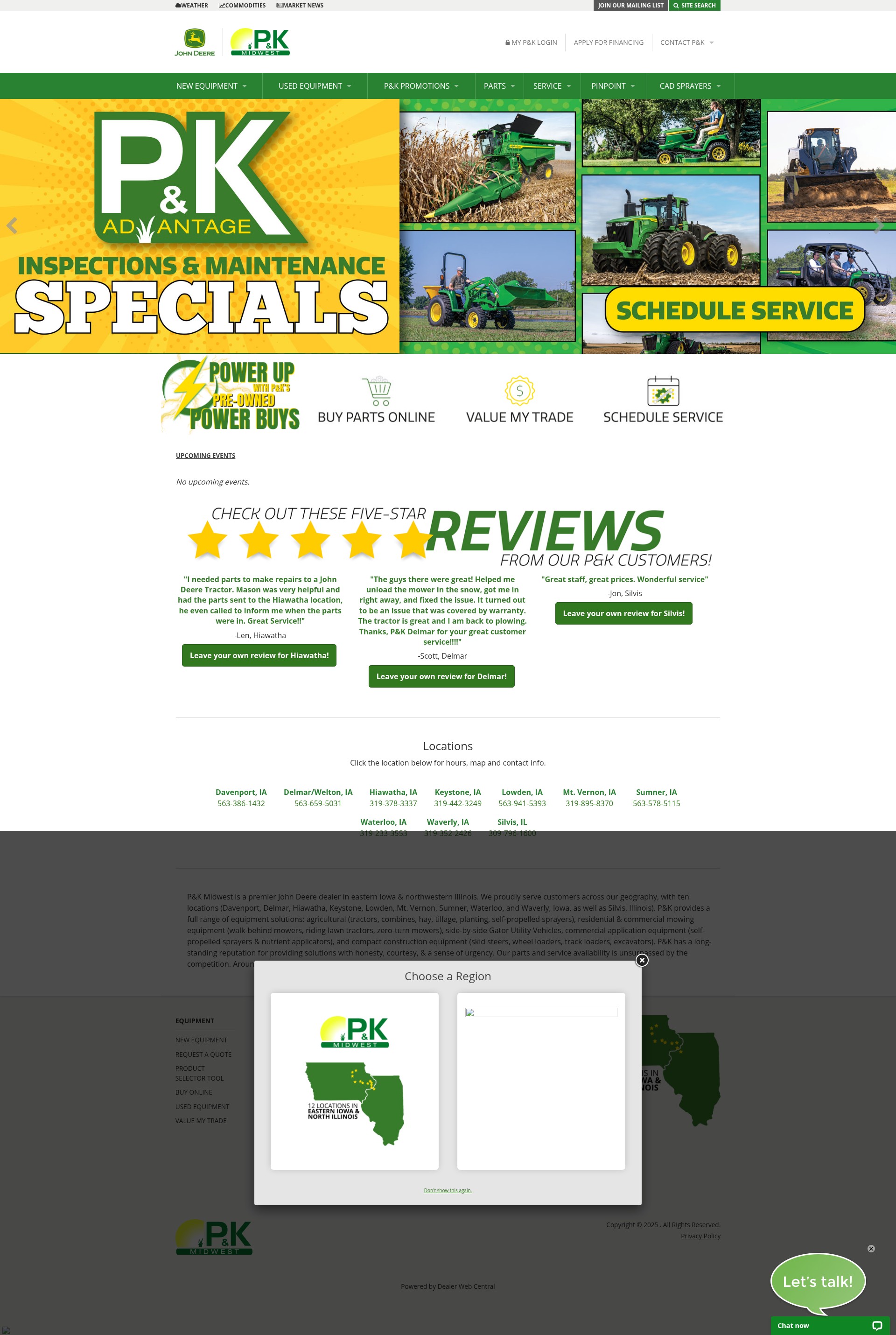 Screenshot of www.pkmidwest.com