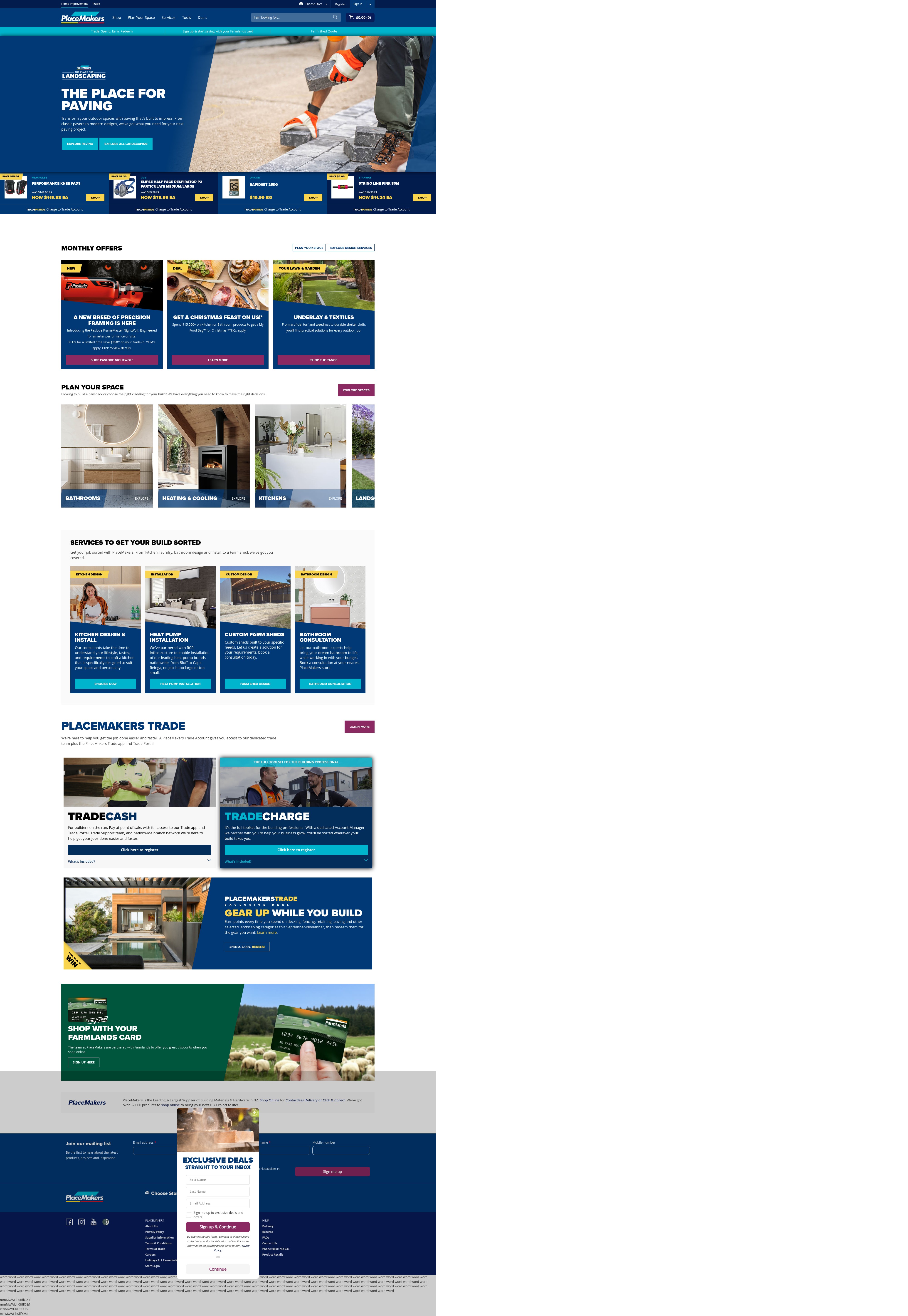 Screenshot of www.placemakers.co.nz