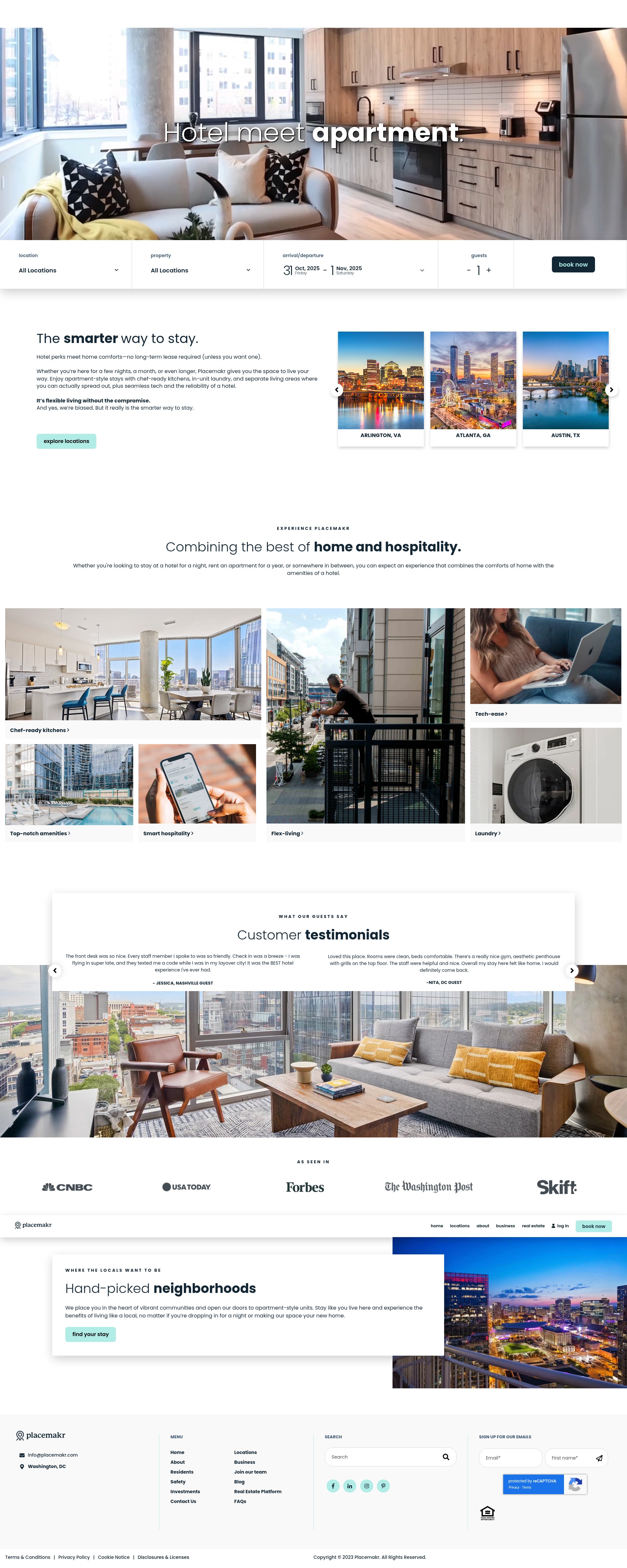 Screenshot of www.placemakr.com