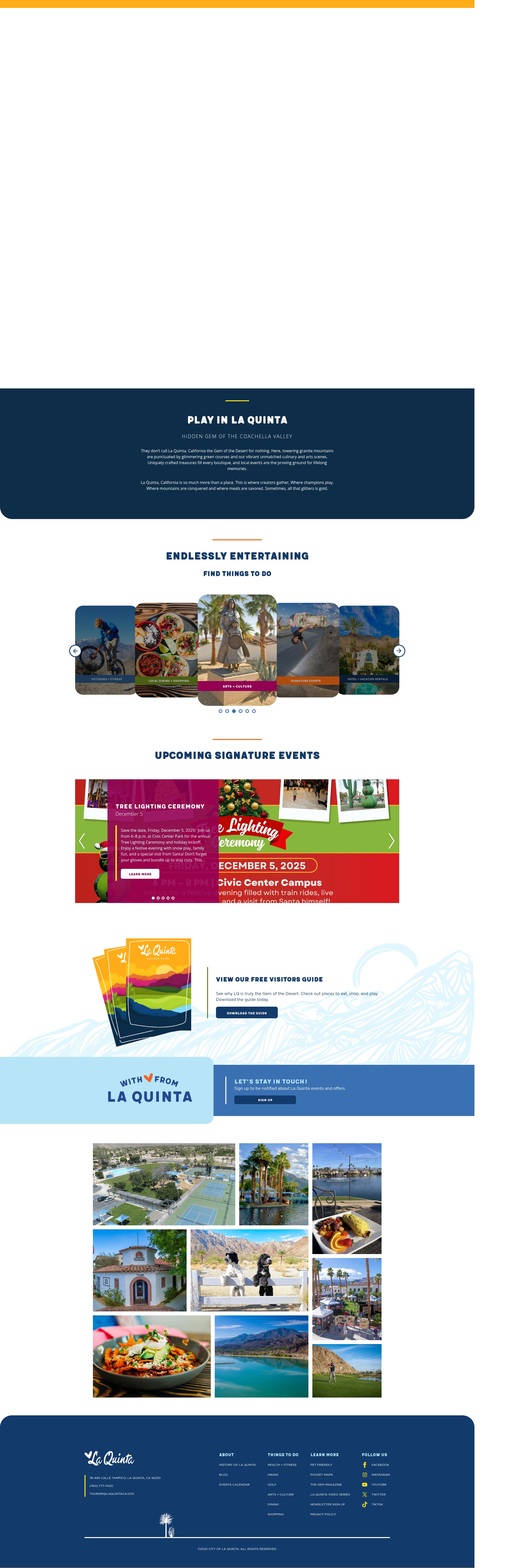 Screenshot of www.playinlaquinta.com