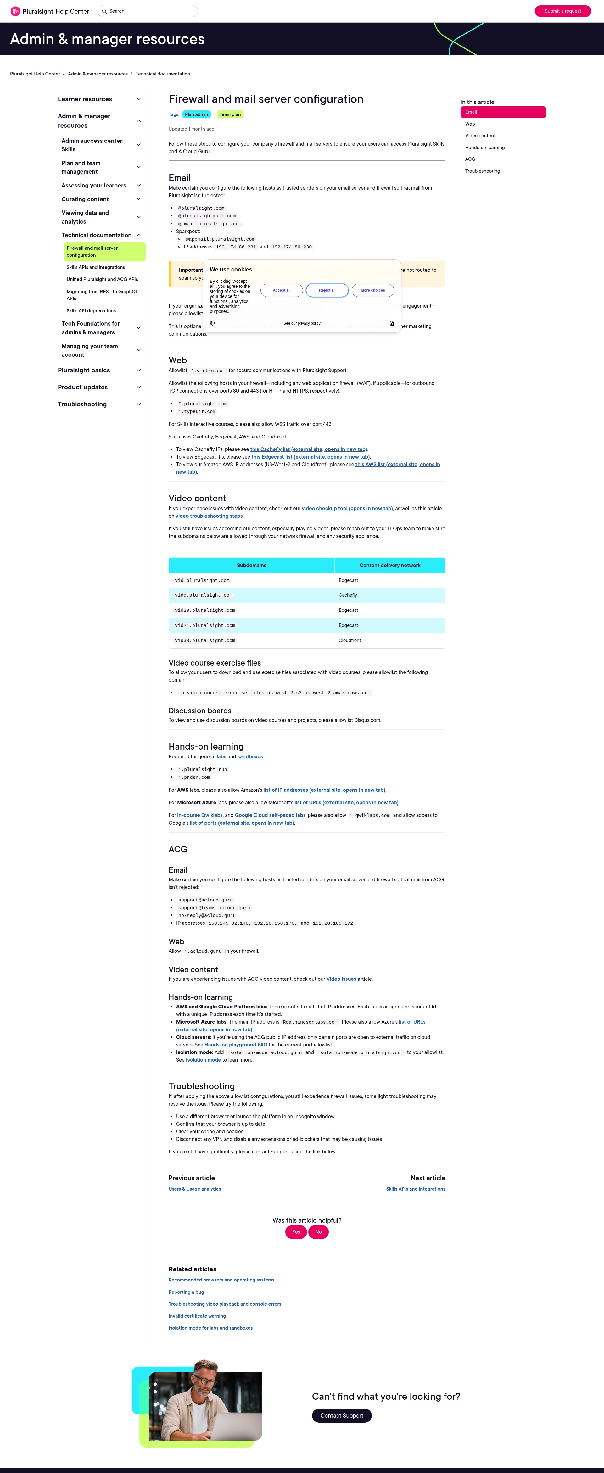 Screenshot of www.pluralsight.com