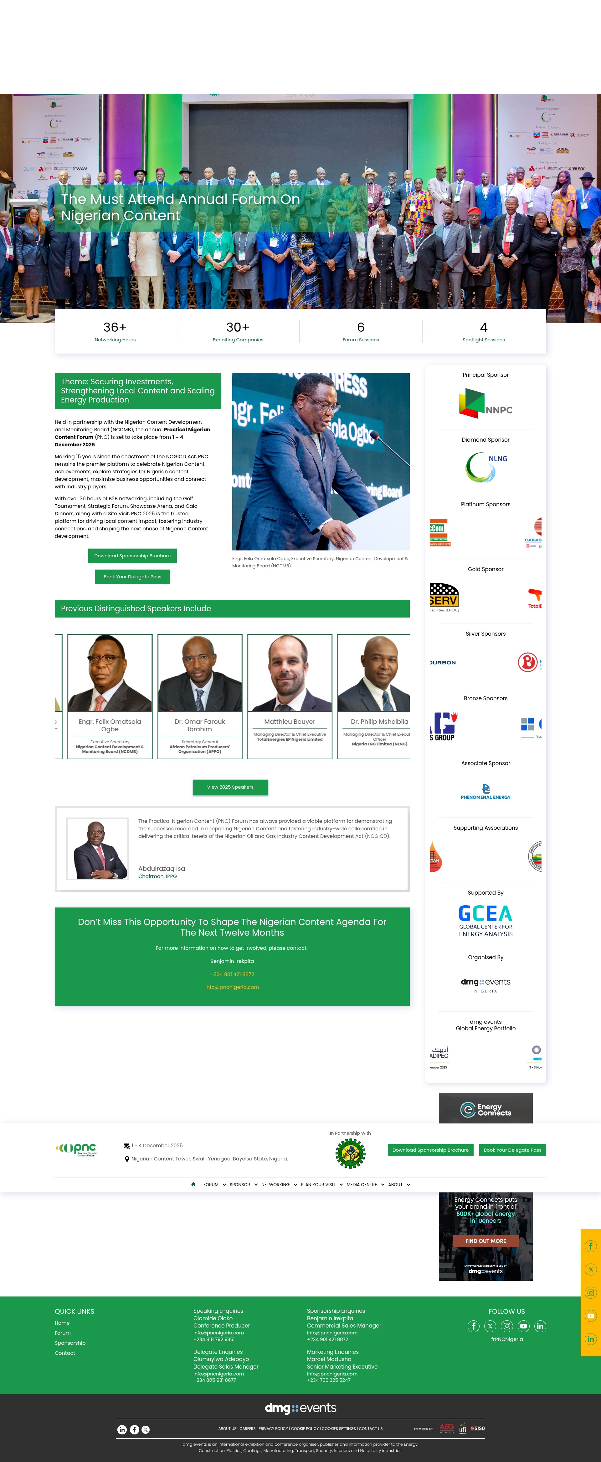 Screenshot of www.pncnigeria.com