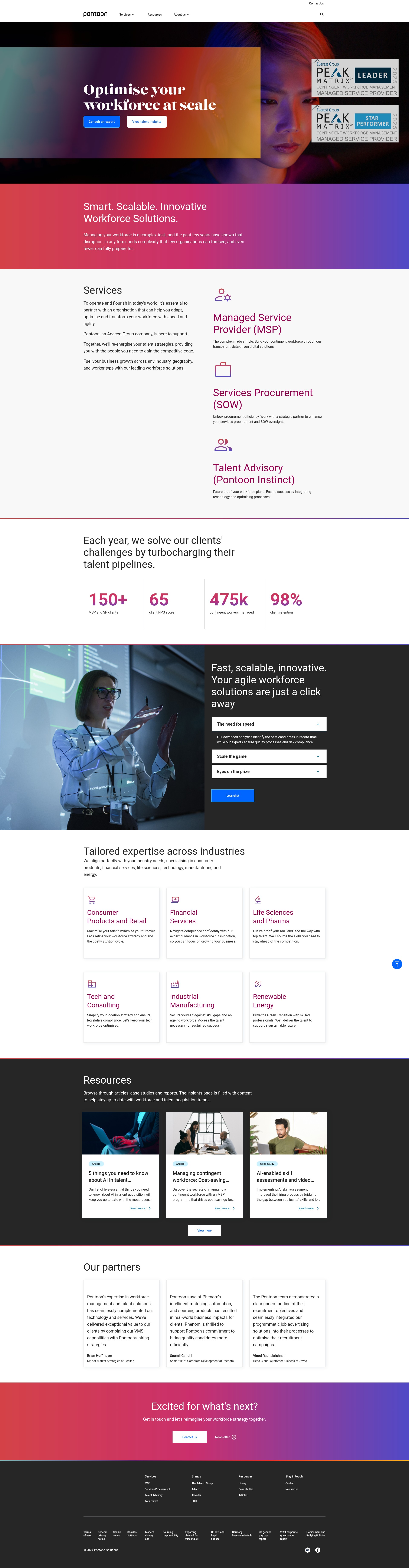 Screenshot of www.pontoonsolutions.com