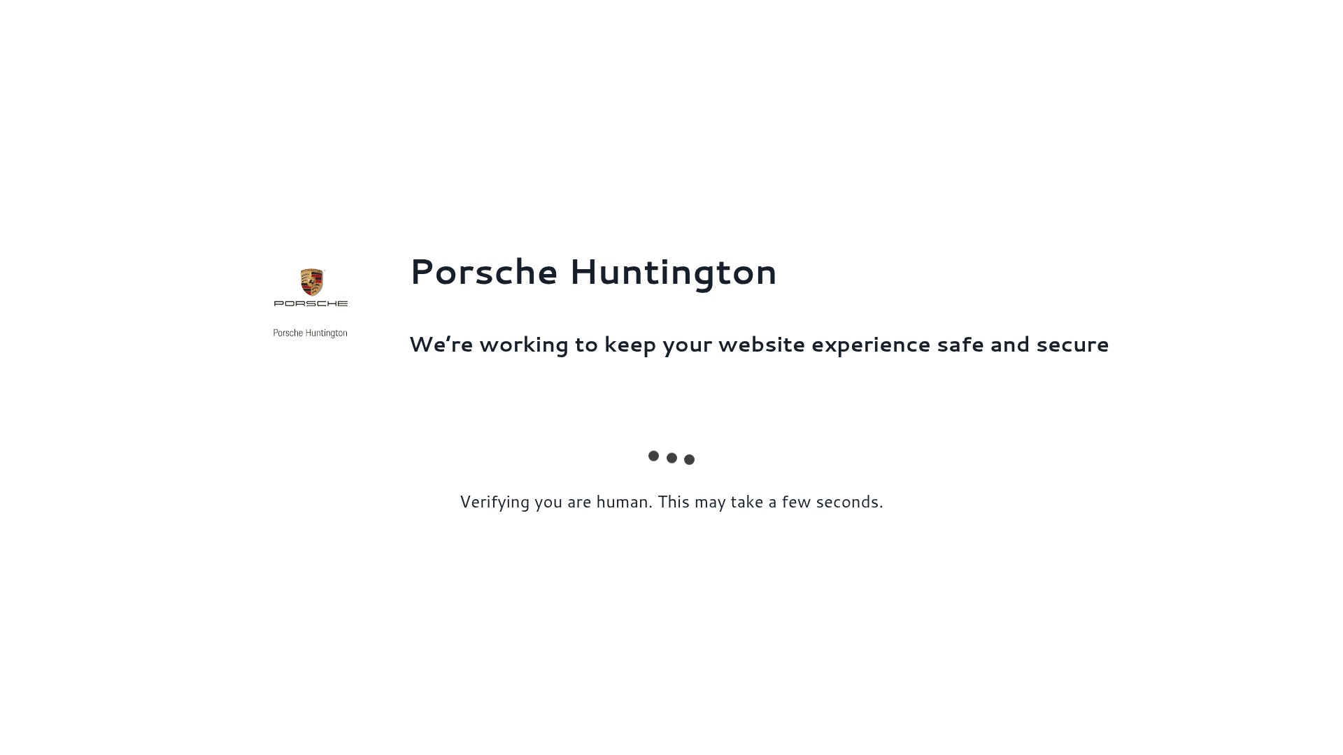 Screenshot of www.porschehuntington.com