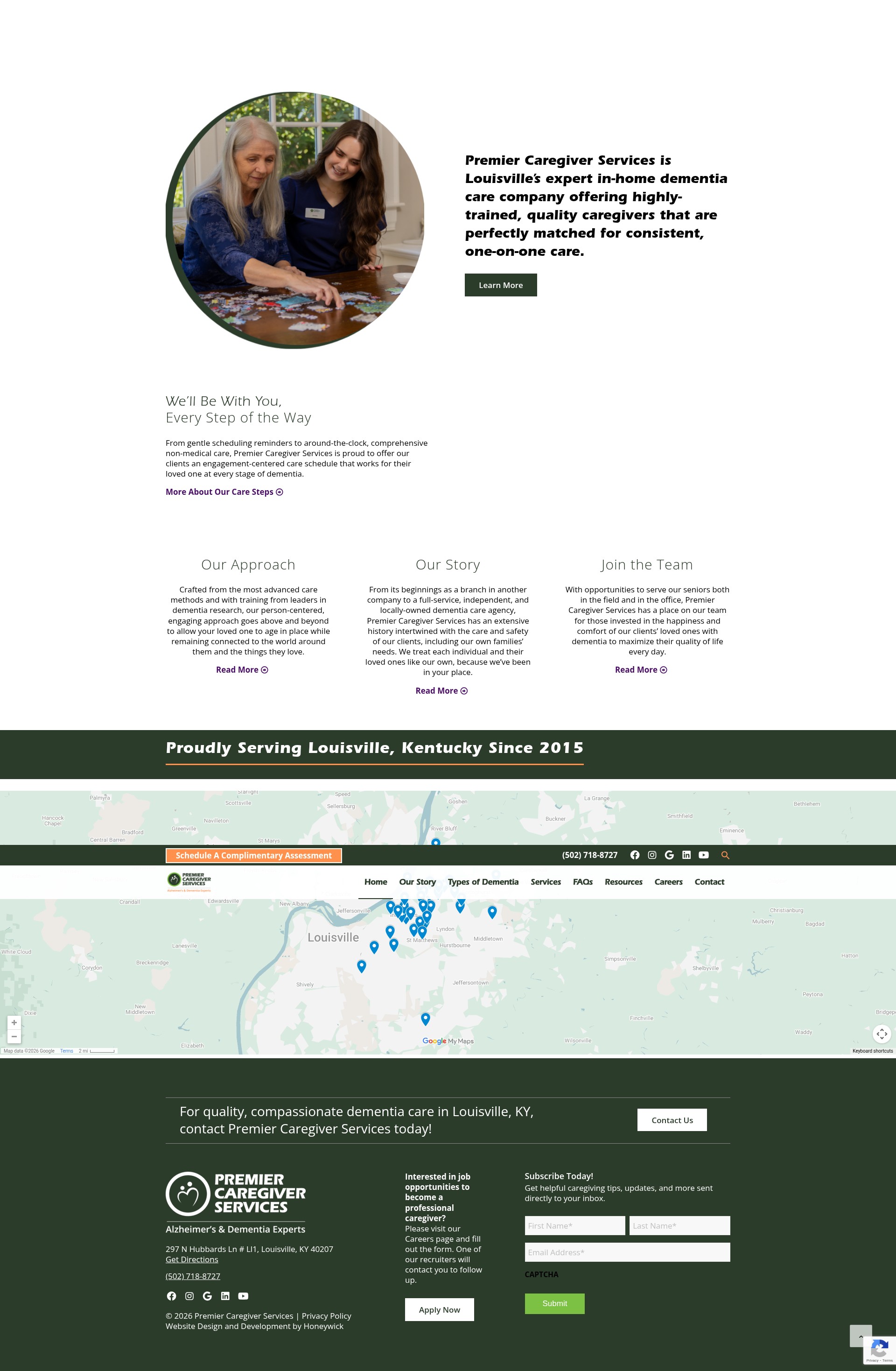 Screenshot of www.premiercgs.com