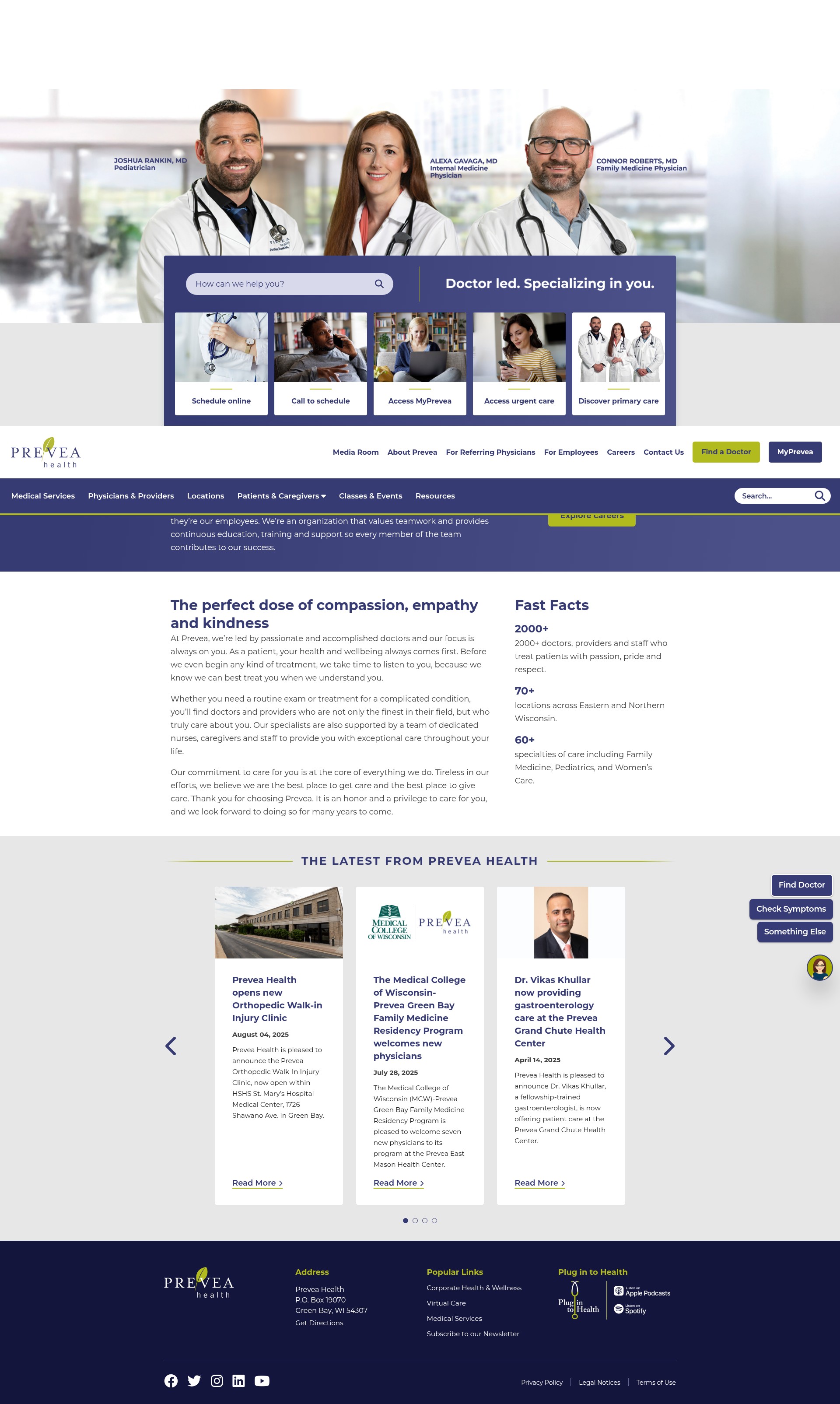 Screenshot of www.prevea.com