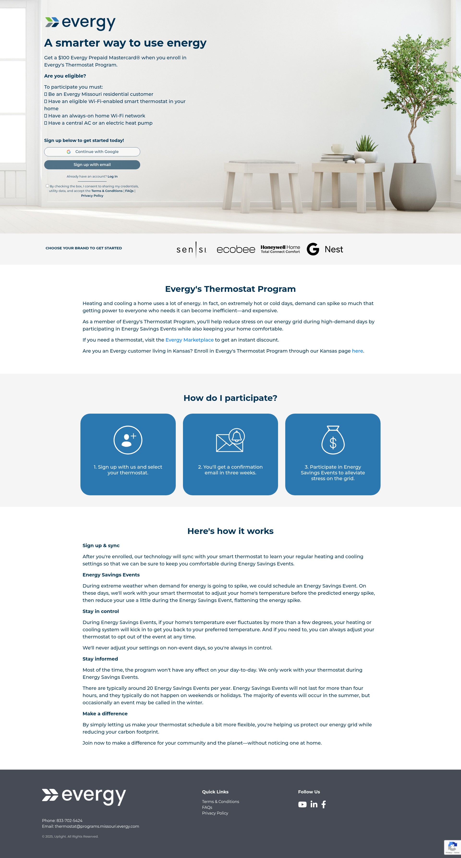 Screenshot of www.programs.missouri.evergy.com