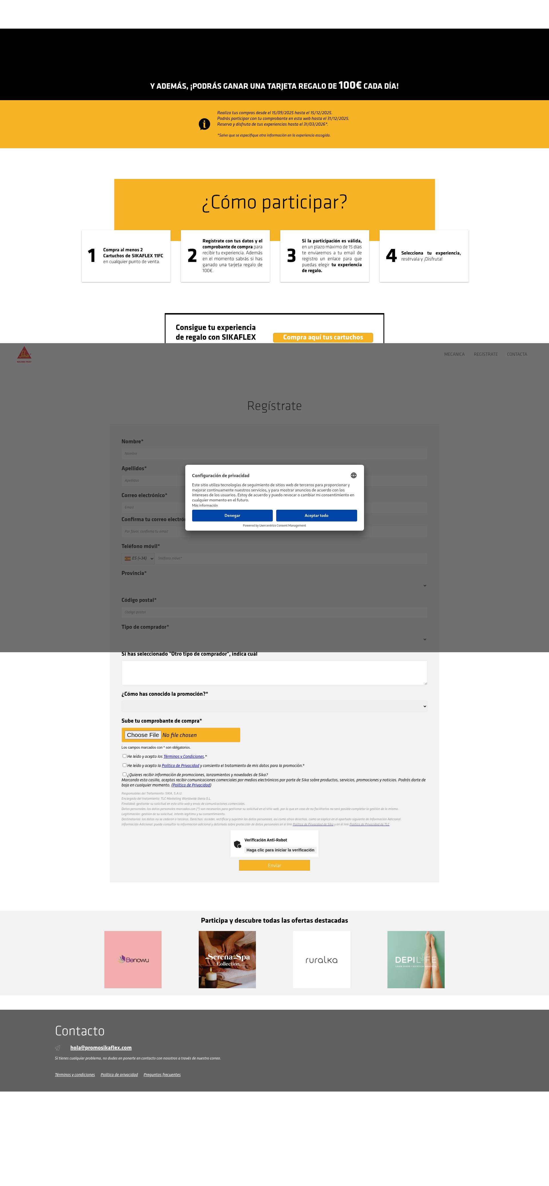 Screenshot of www.promosikaflex.com