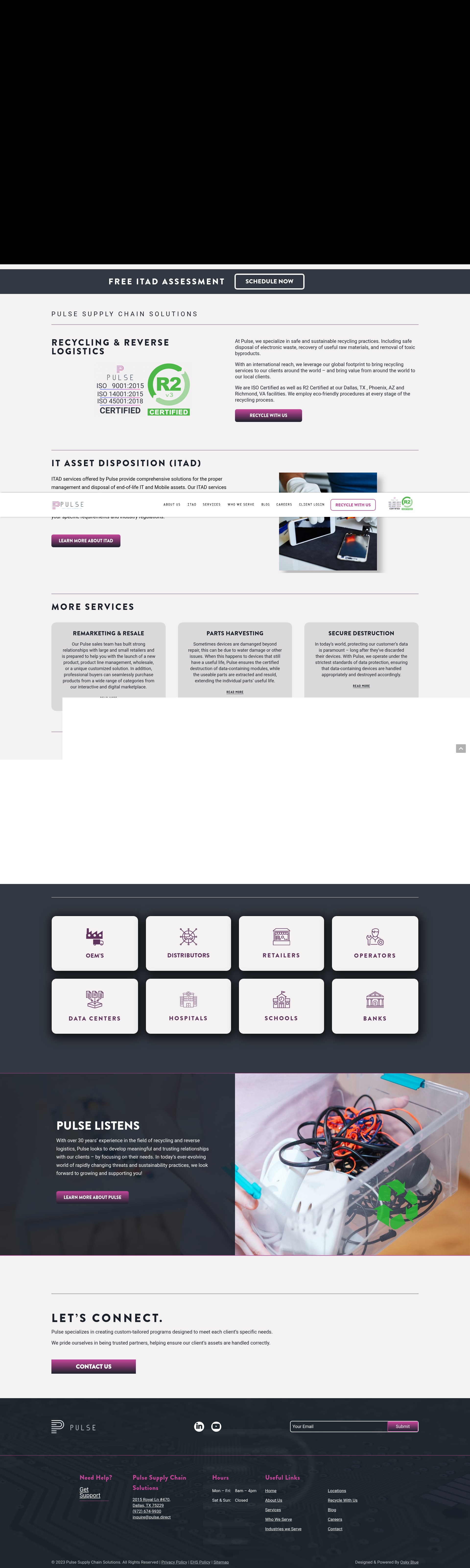 Screenshot of www.pulse.direct