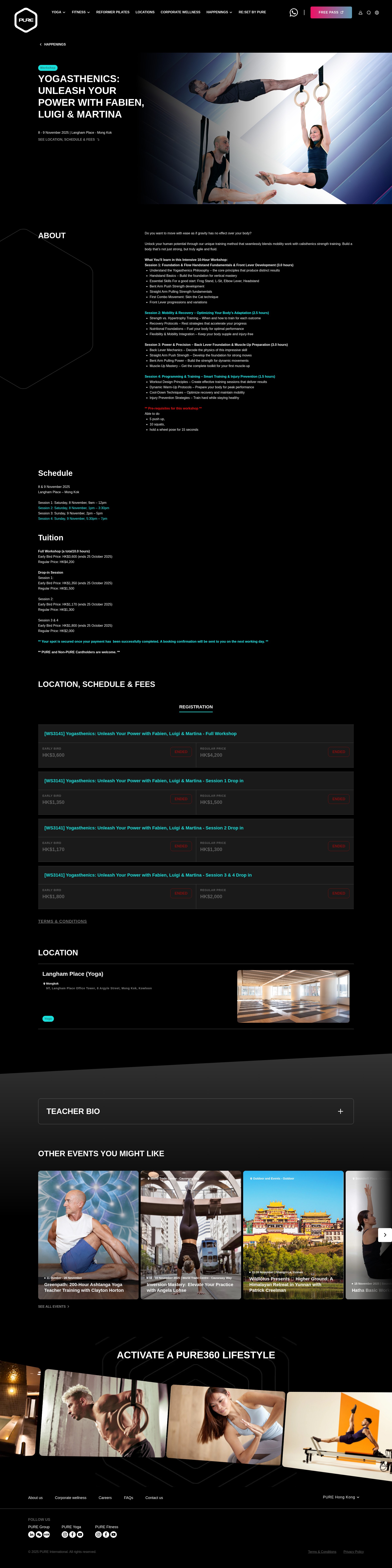 Screenshot of www.pure-360.com.hk