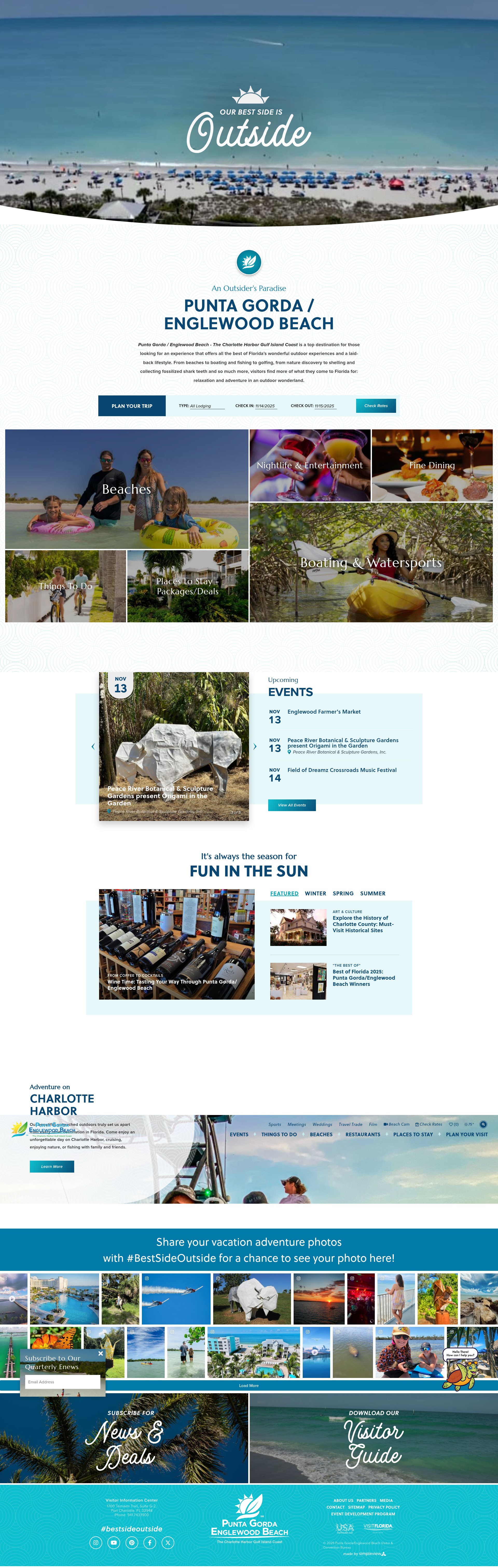 Screenshot of www.pureflorida.com