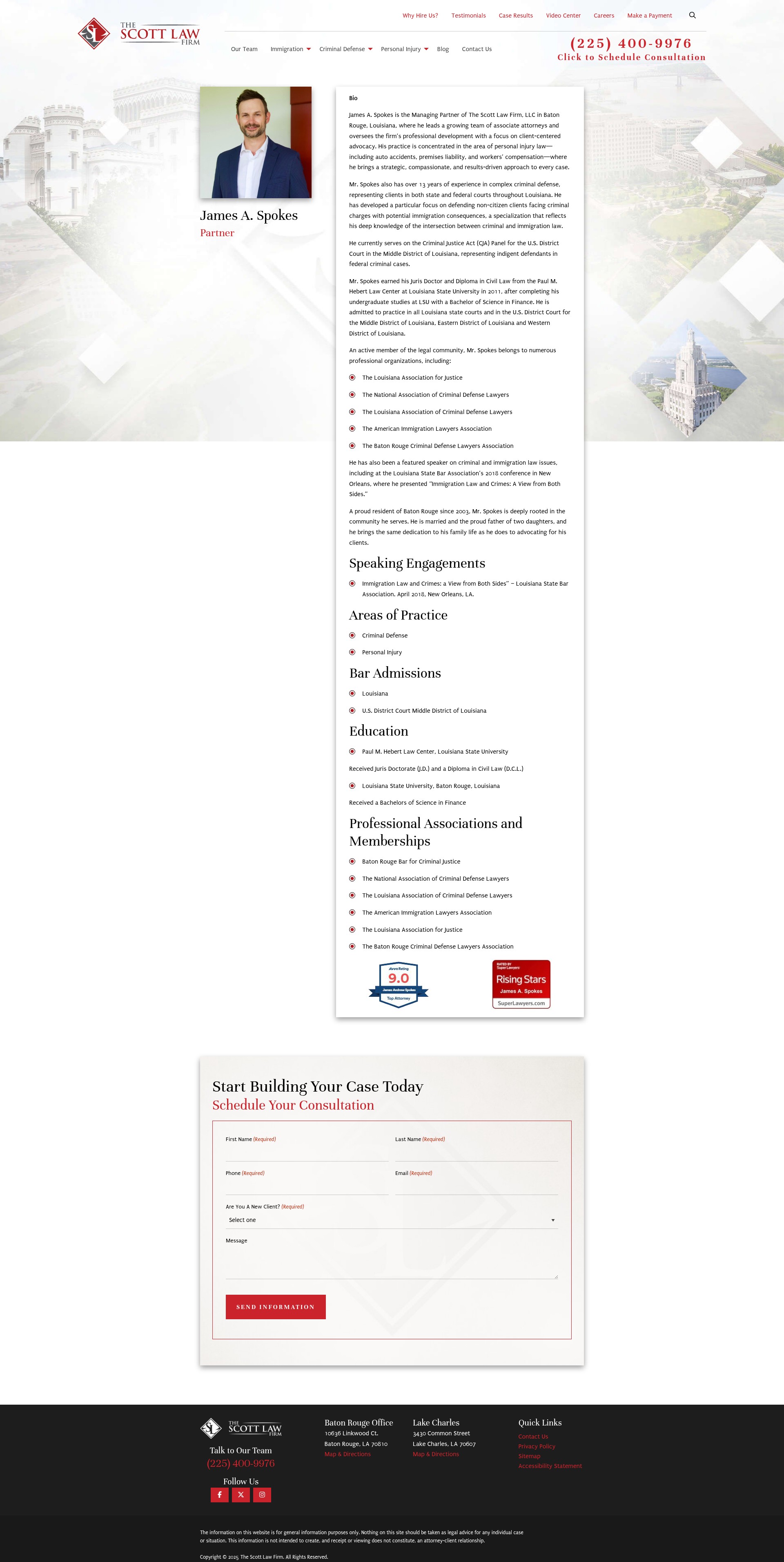 Screenshot of www.pwscottlaw.com