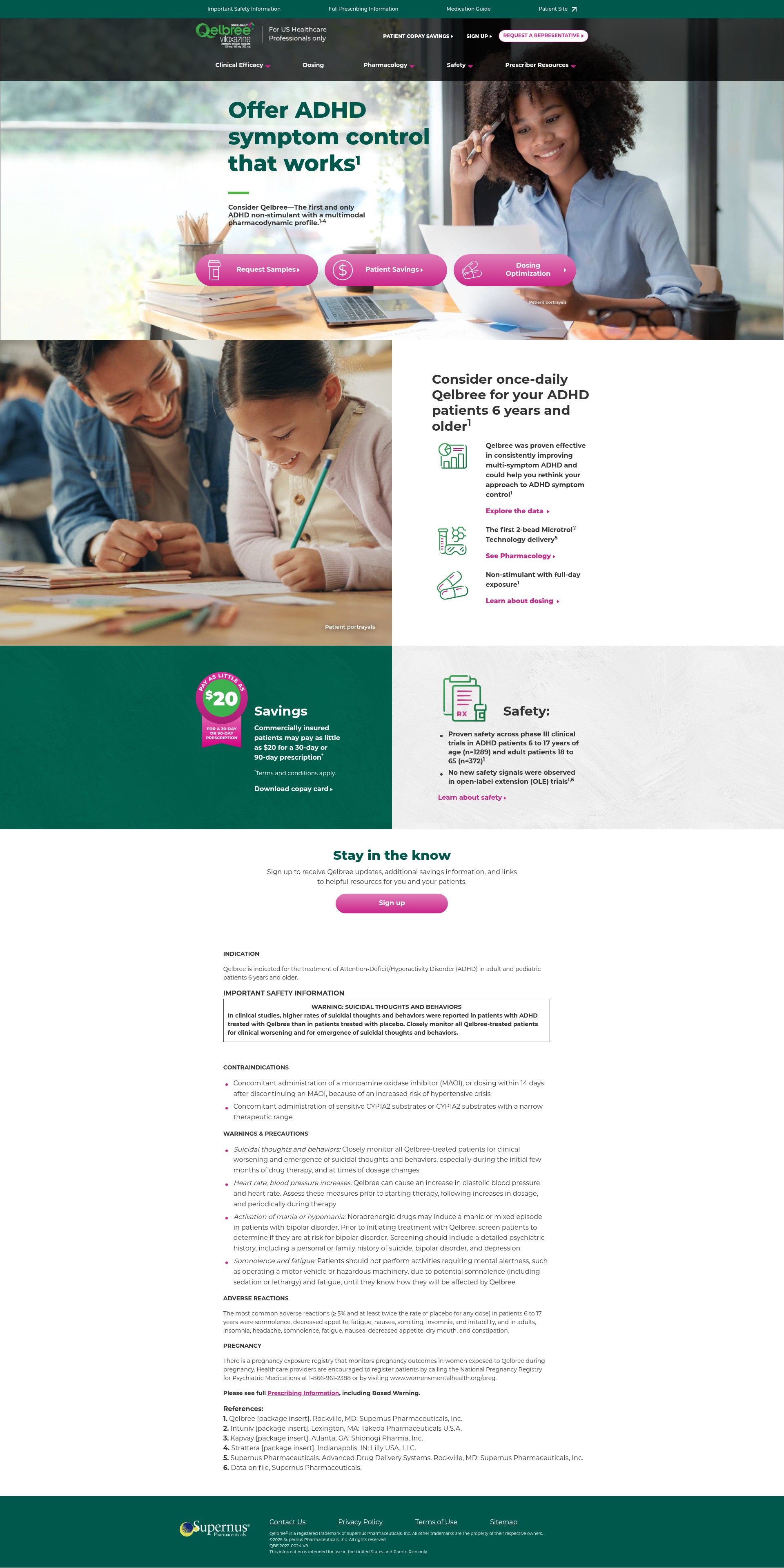 Screenshot of www.qelbreehcp.com
