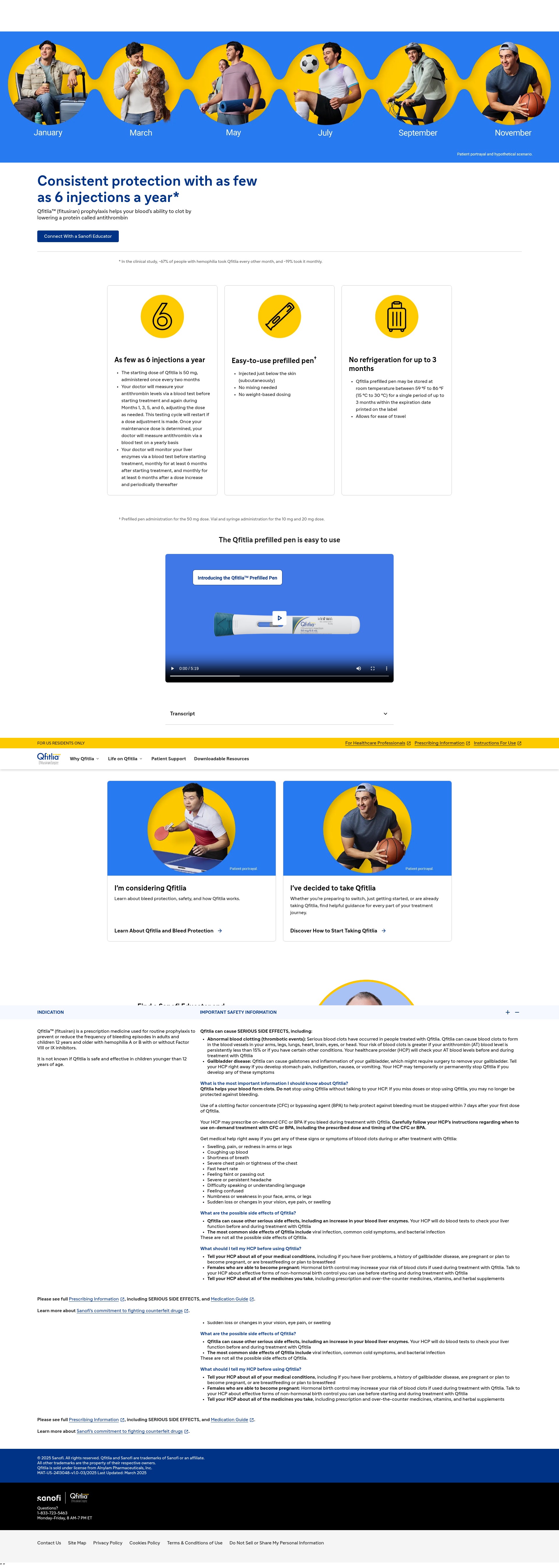 Screenshot of www.qfitlia.com