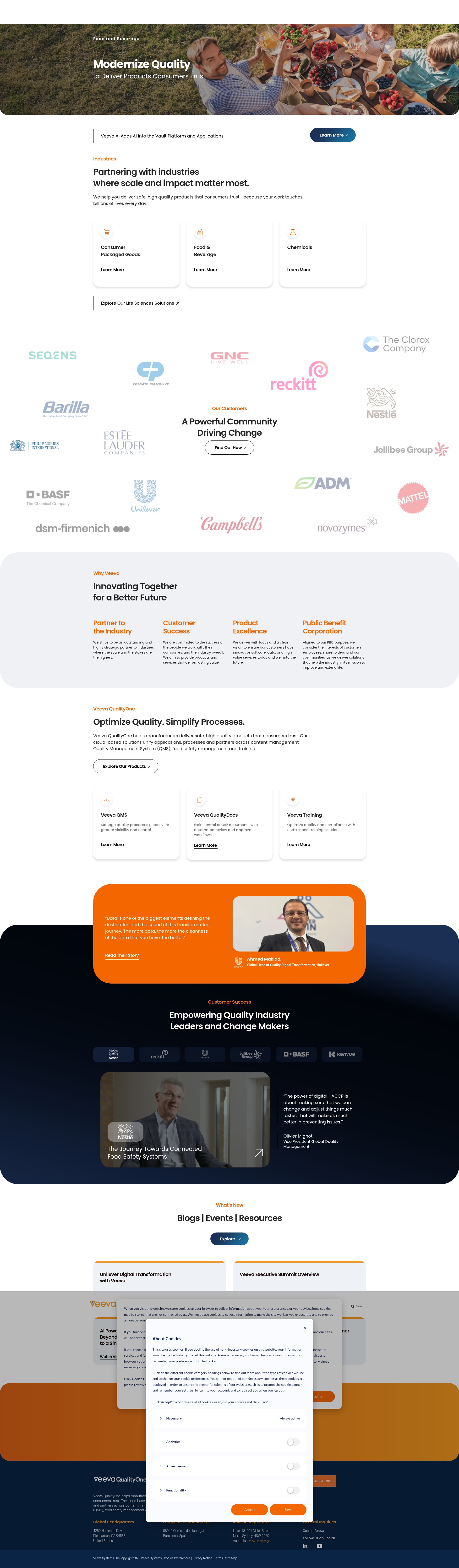 Screenshot of www.qualityone.com