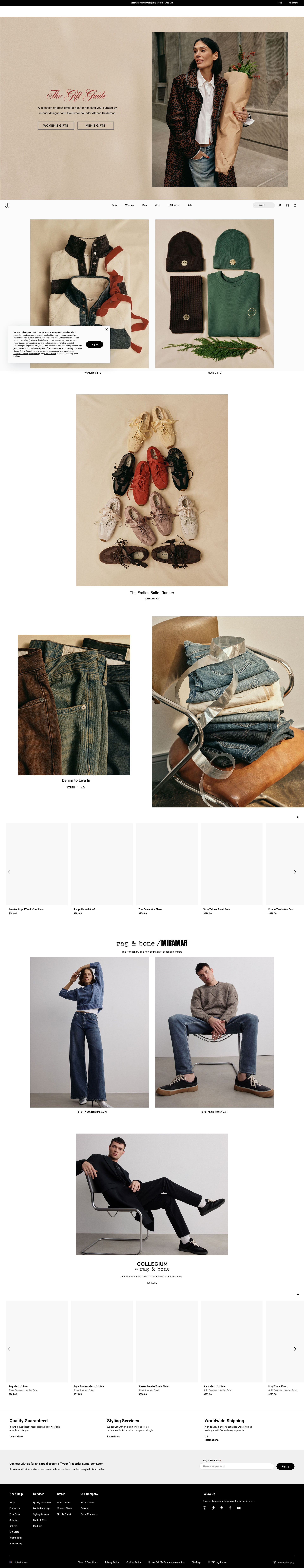 Screenshot of www.rag-bone.com