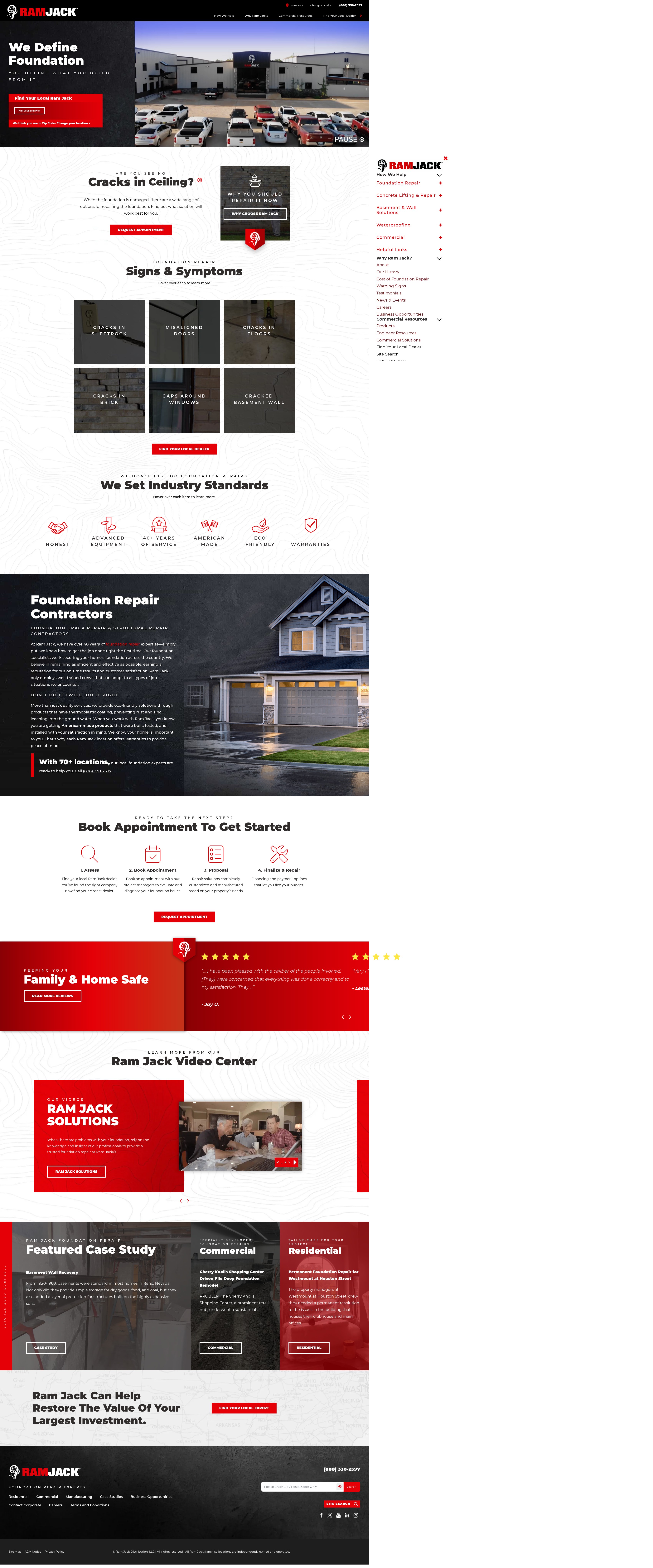 Screenshot of www.ramjack.com