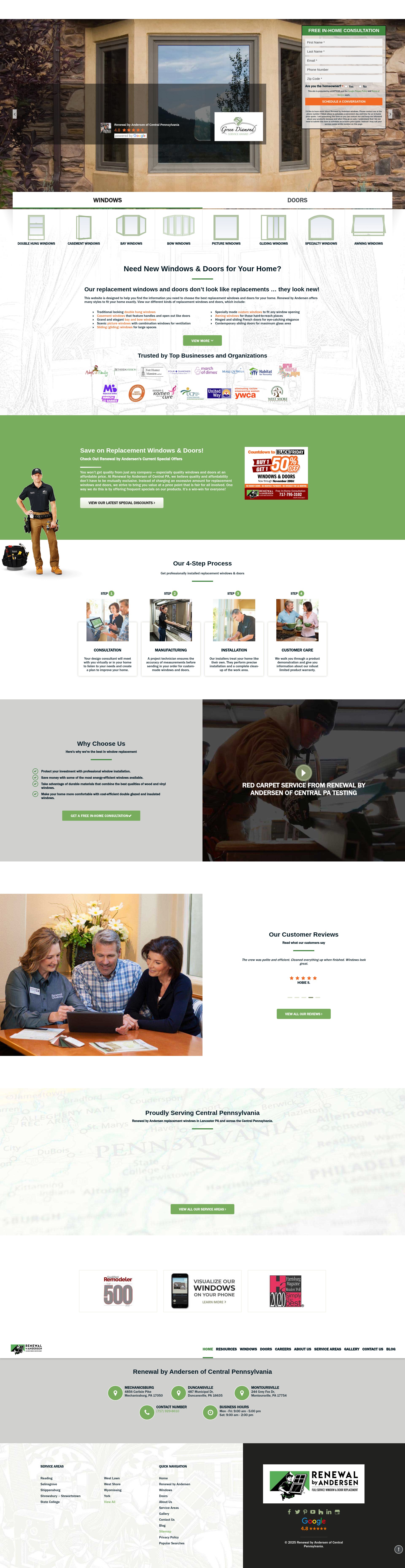 Screenshot of www.rbacentralpa.com