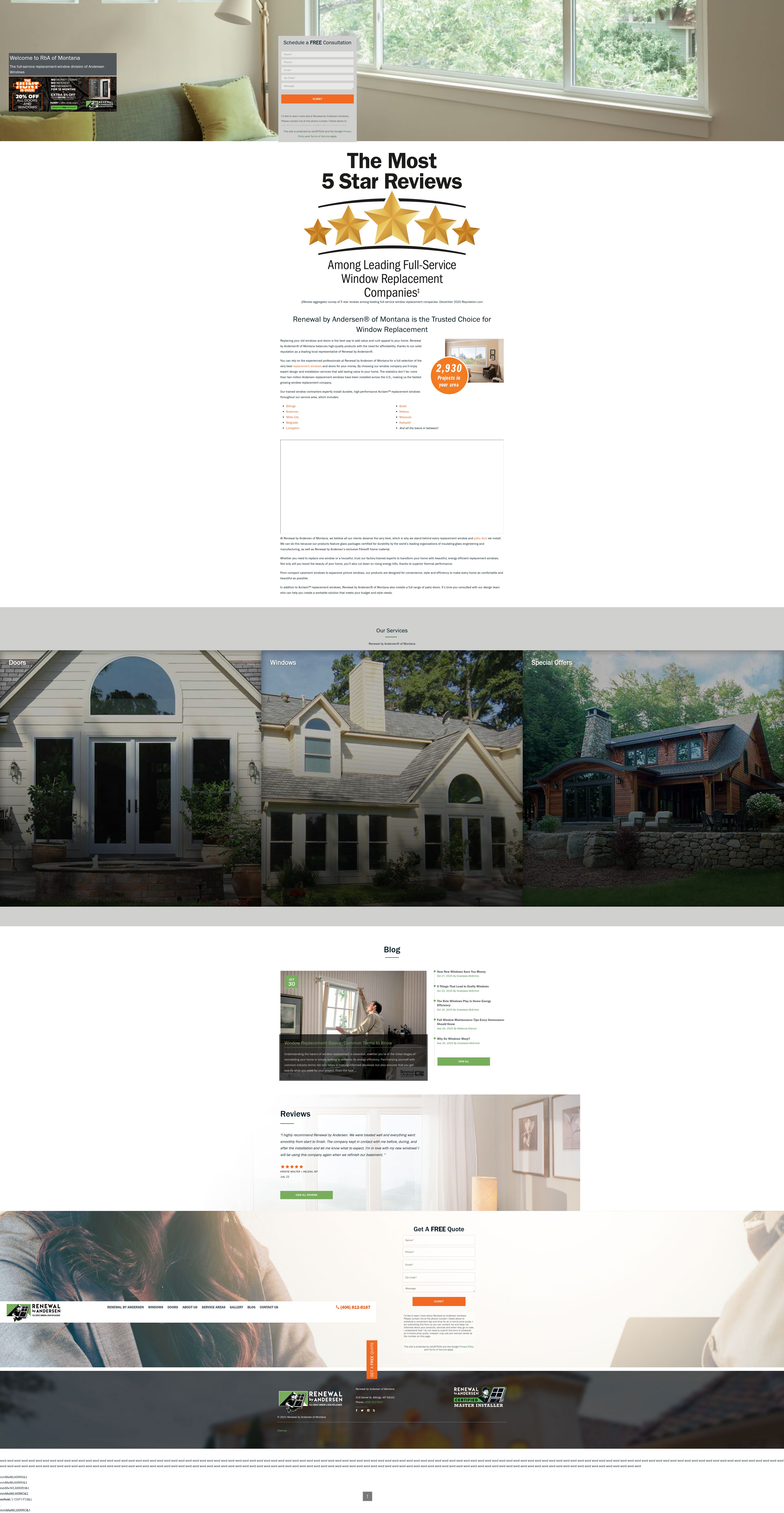 Screenshot of www.rbamontana.com