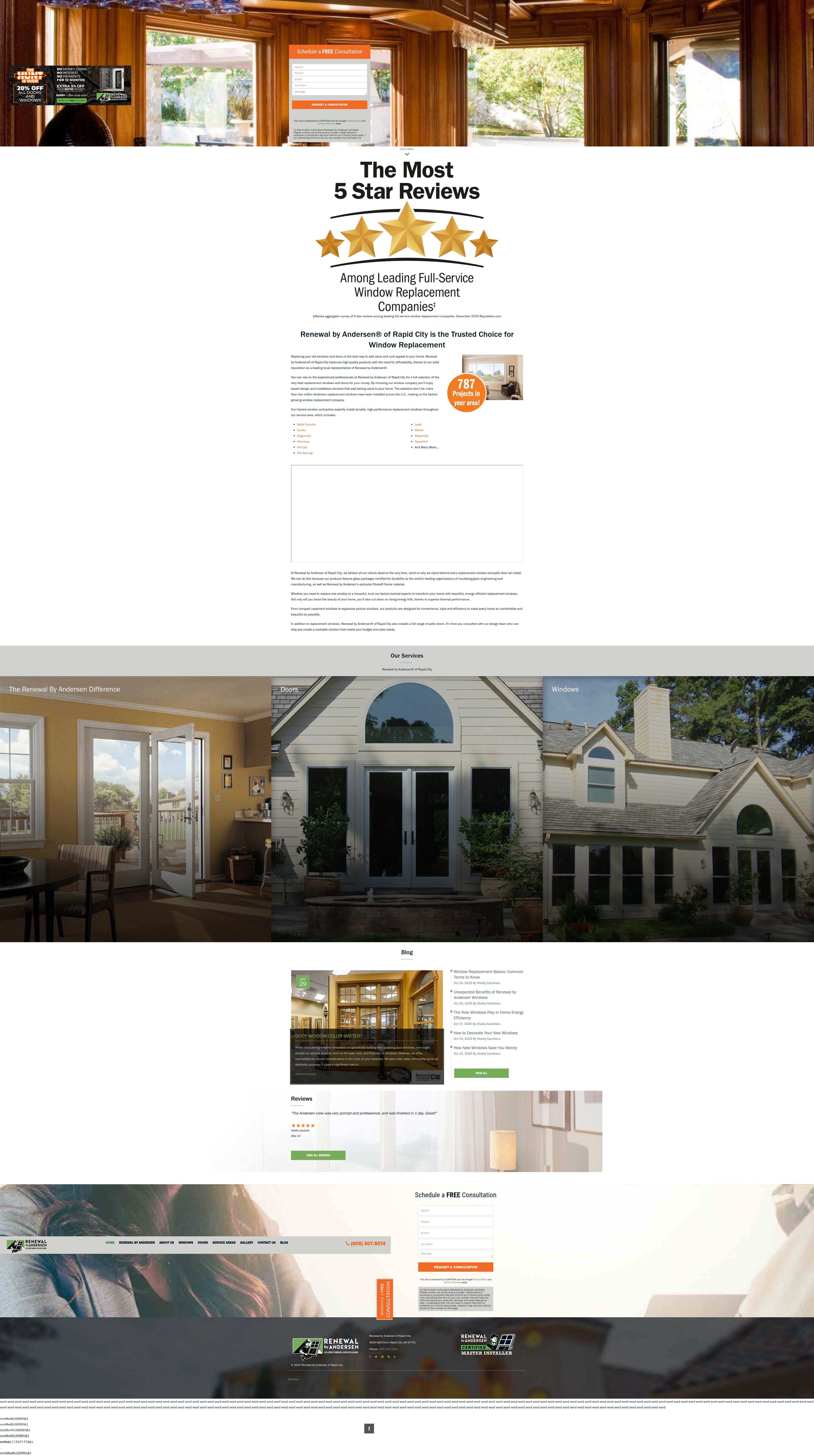 Screenshot of www.rbarapidcity.com