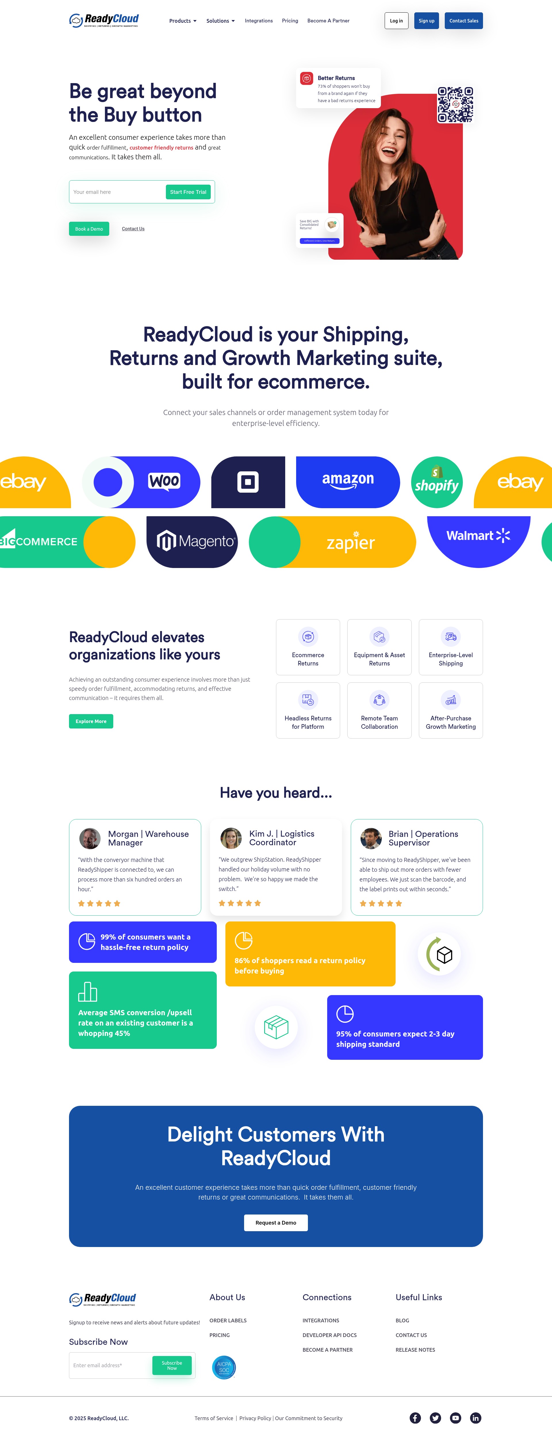 Screenshot of www.readycloud.com
