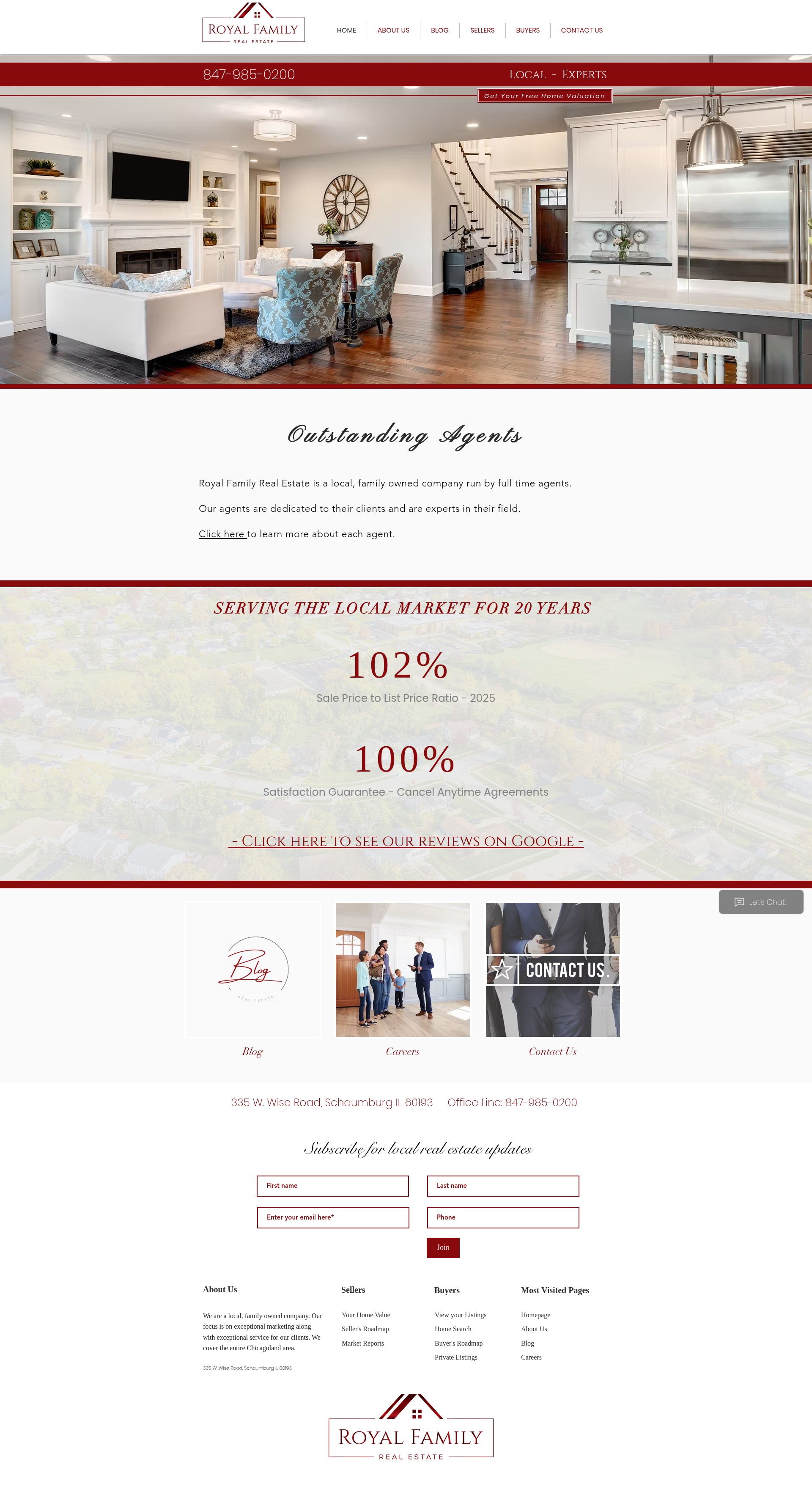 Screenshot of www.realestatefamily.net